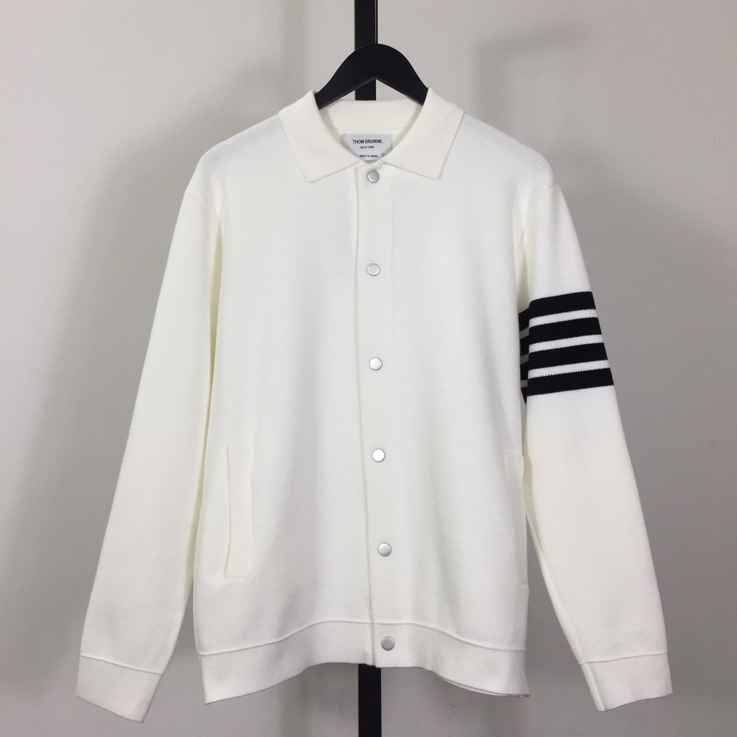 Thom Browne 4-Bar Cardigan - DopestKickz