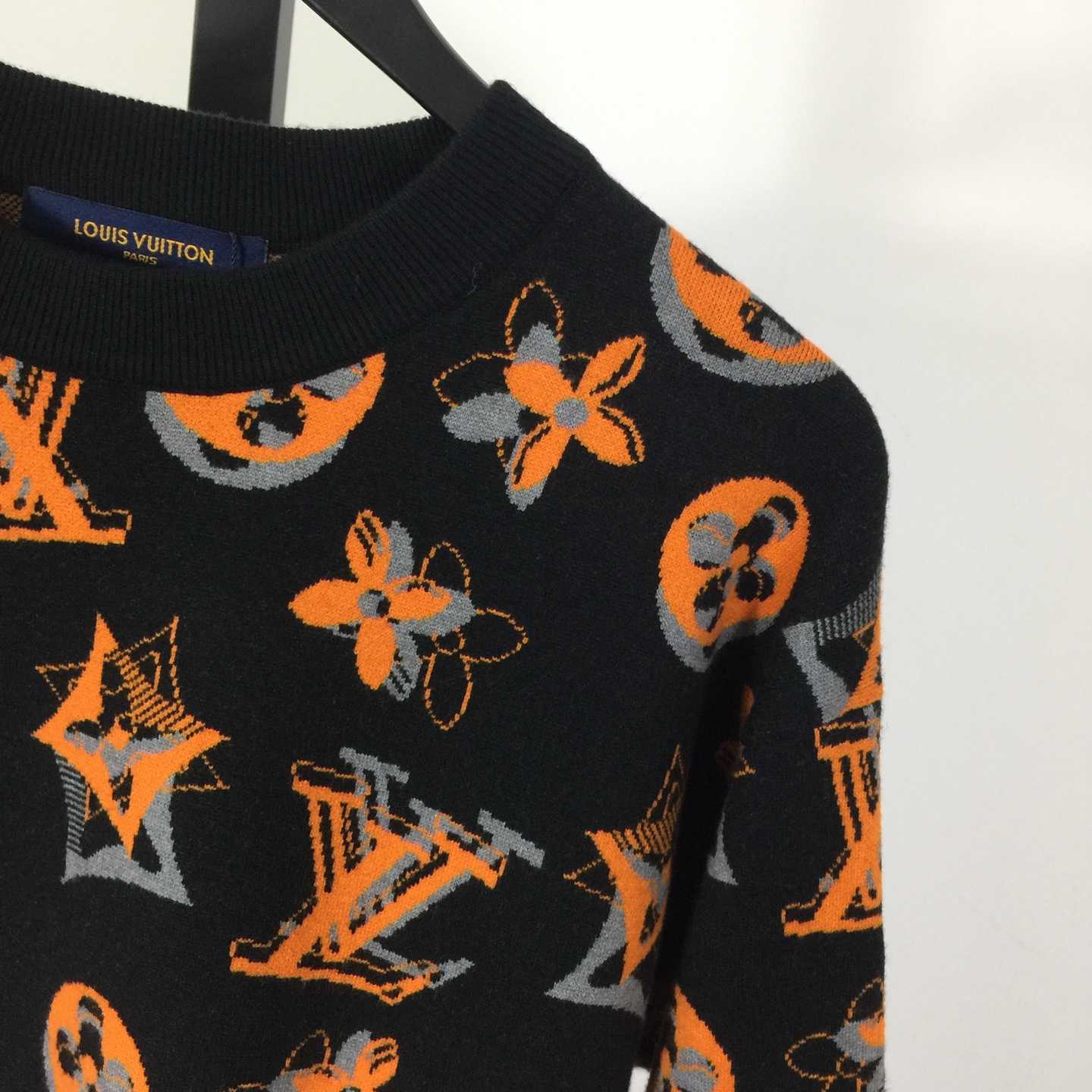Louis Vuitton Monogram Wool Blend Pullover - DopestKickz