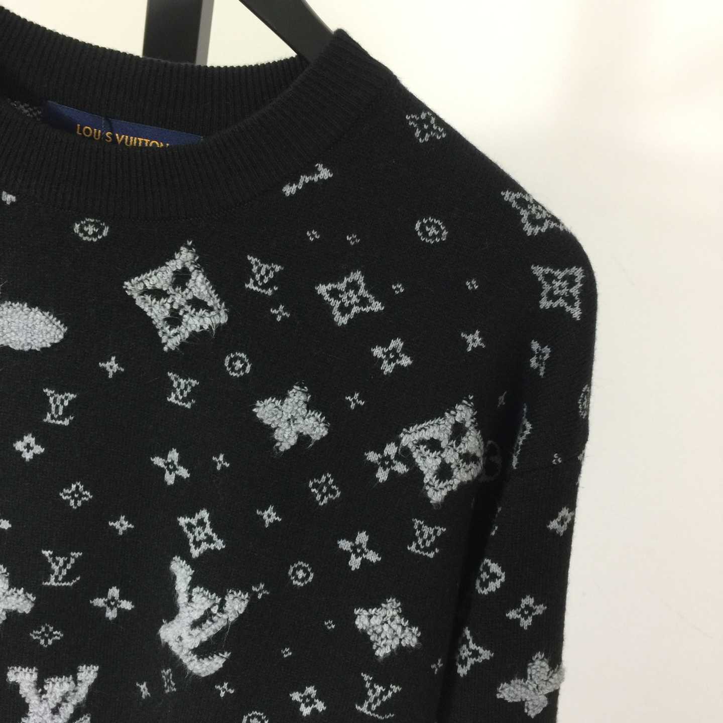 Louis Vuitton Monogram Wool Blend Pullover - DopestKickz