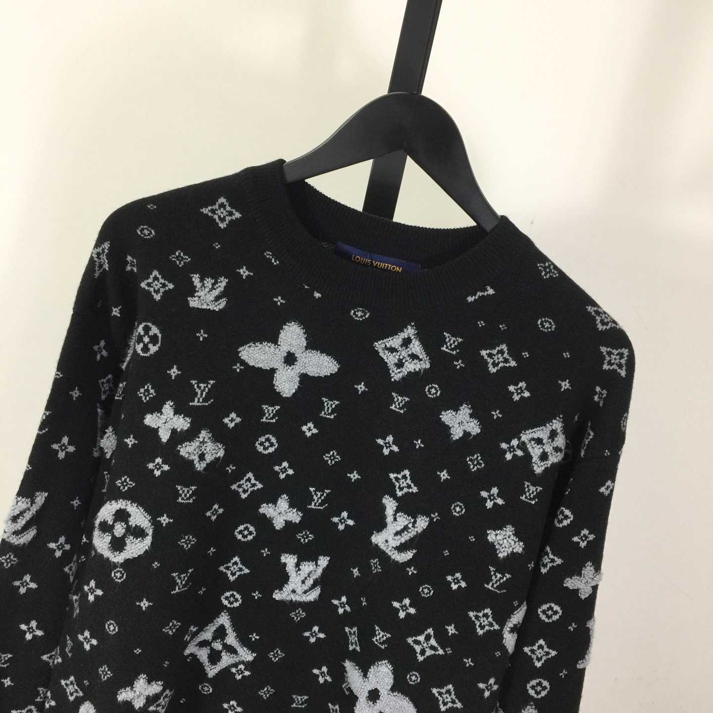 Louis Vuitton Monogram Wool Blend Pullover - DopestKickz
