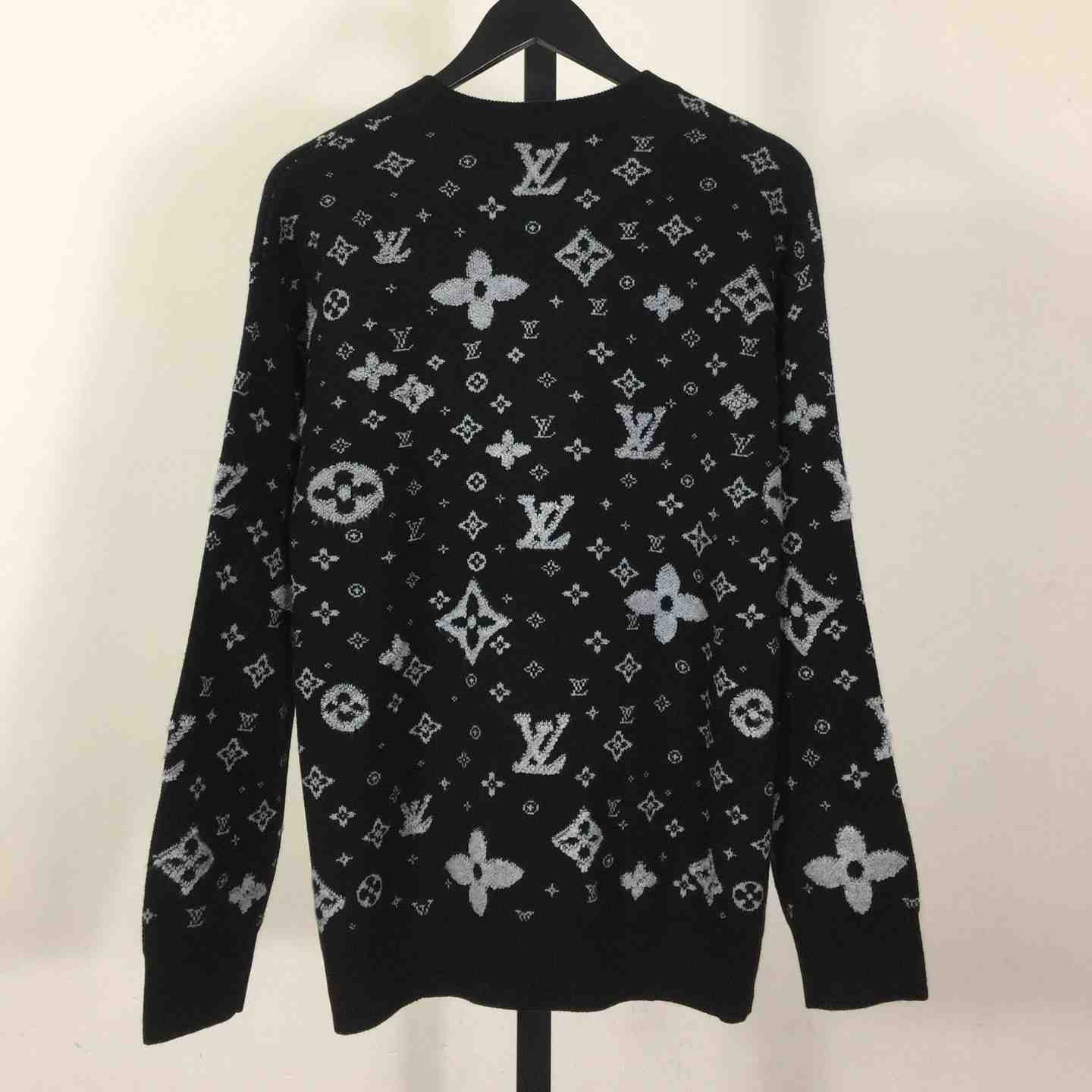 Louis Vuitton Monogram Wool Blend Pullover - DopestKickz
