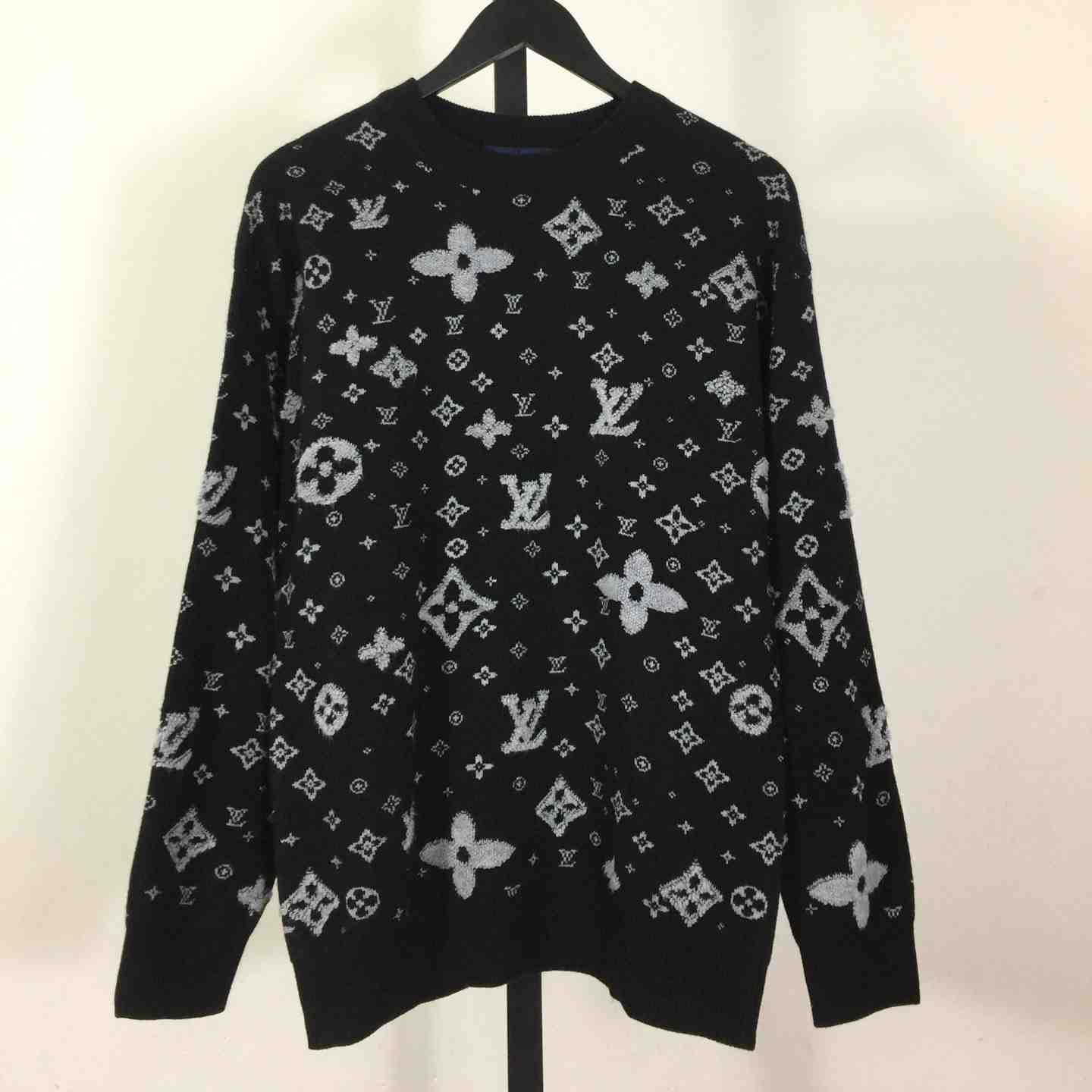 Louis Vuitton Monogram Wool Blend Pullover - DopestKickz