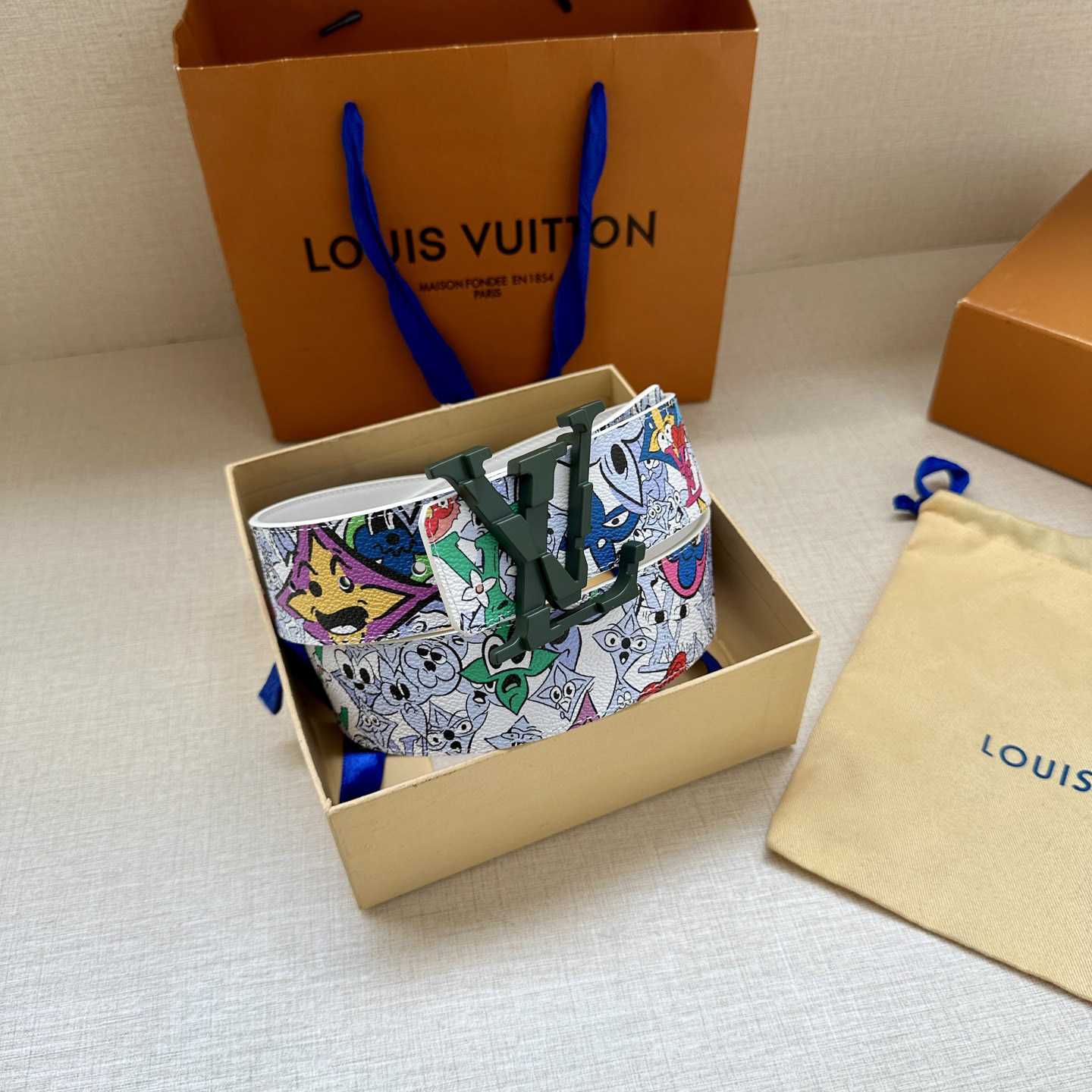 Louis Vuitton LV Initiales 40mm Reversible Belt   - DopestKickz