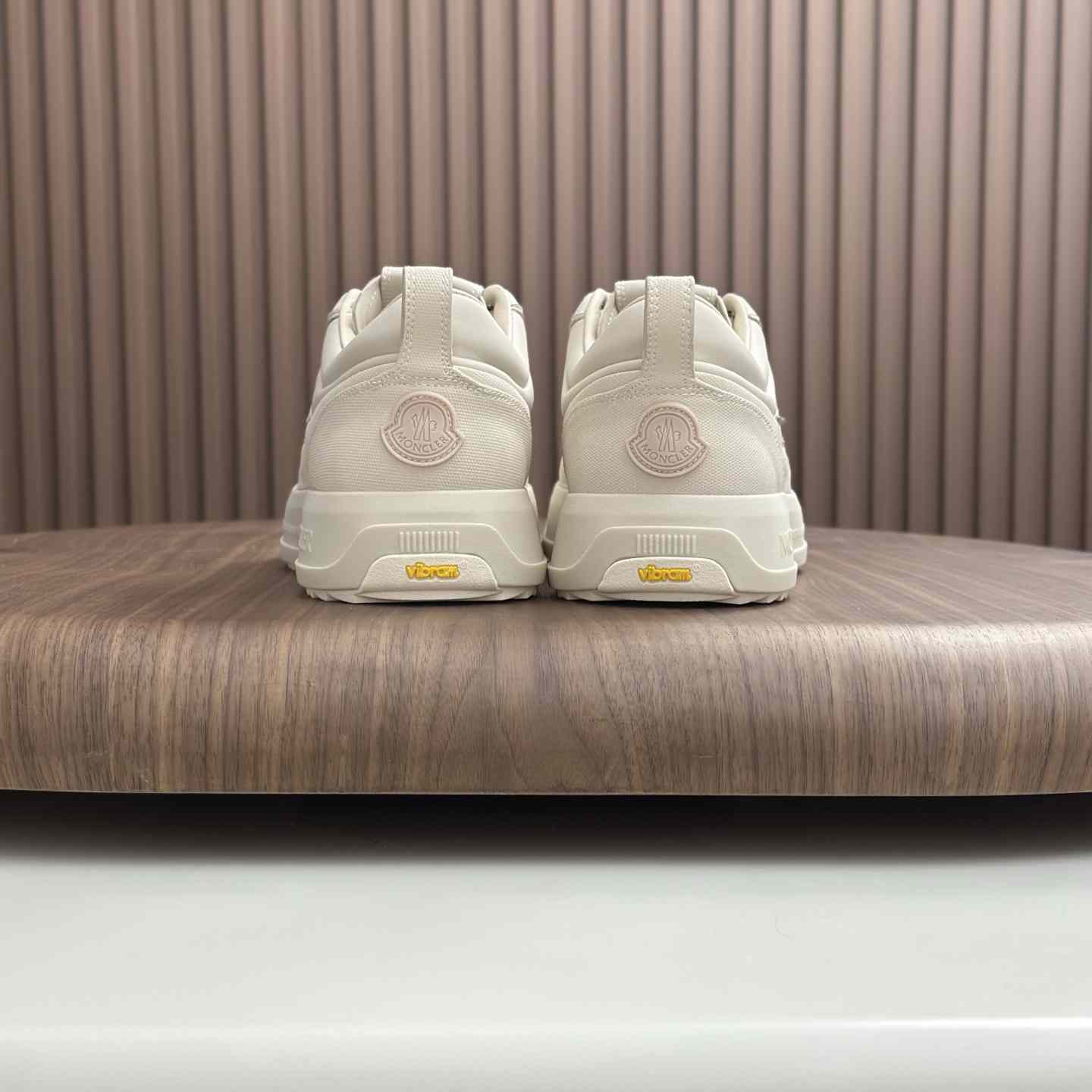 Moncler Men's White Altive Nubuck Suede Sneakers - DopestKickz