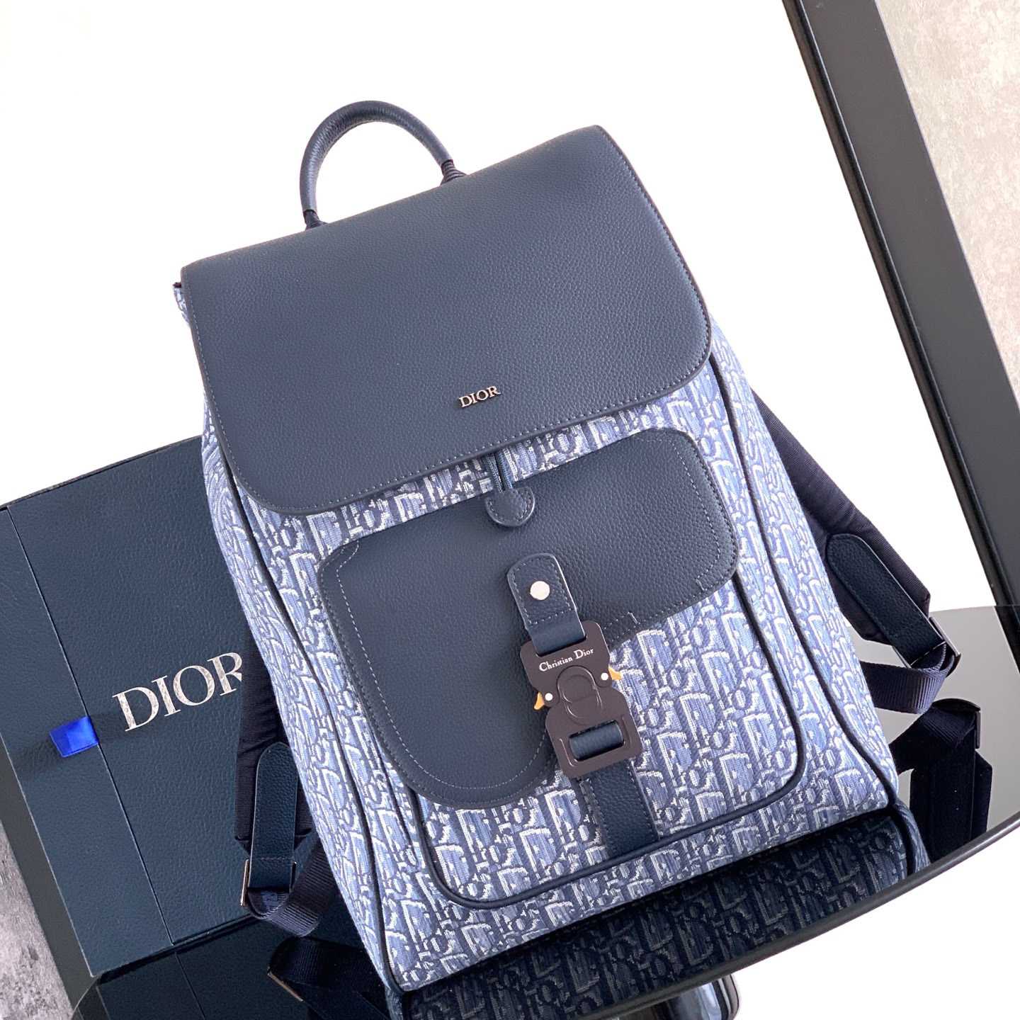Dior Saddle Backpack With Flap  - DopestKickz