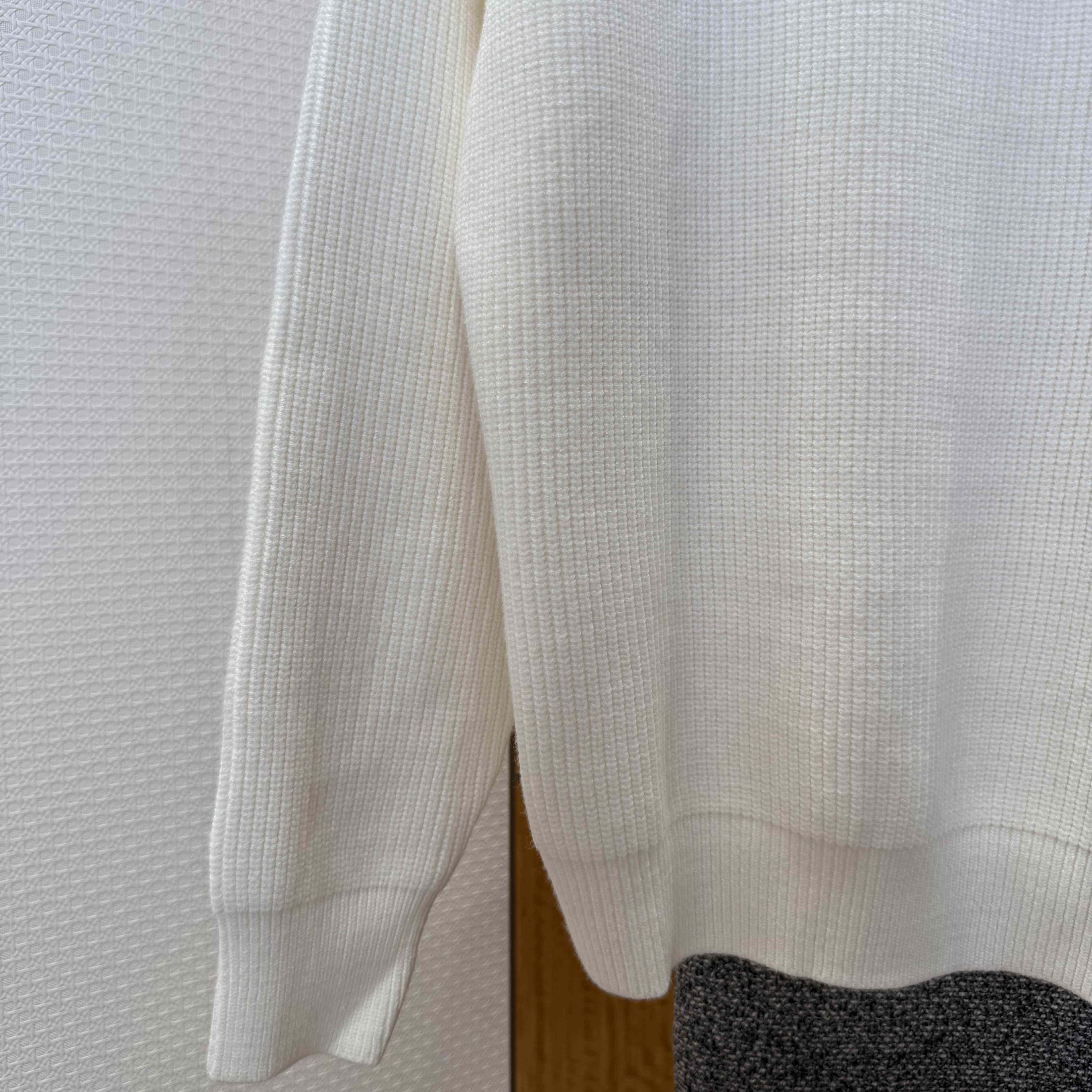 Balenciaga Logo-patch Stretch-wool Jumper - DopestKickz