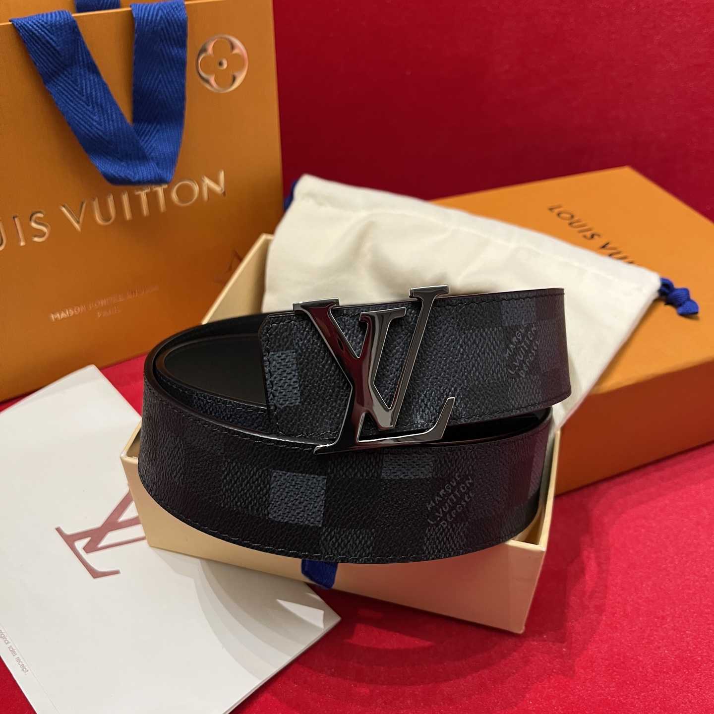 Louis Vuitton Reversible Belt - DopestKickz