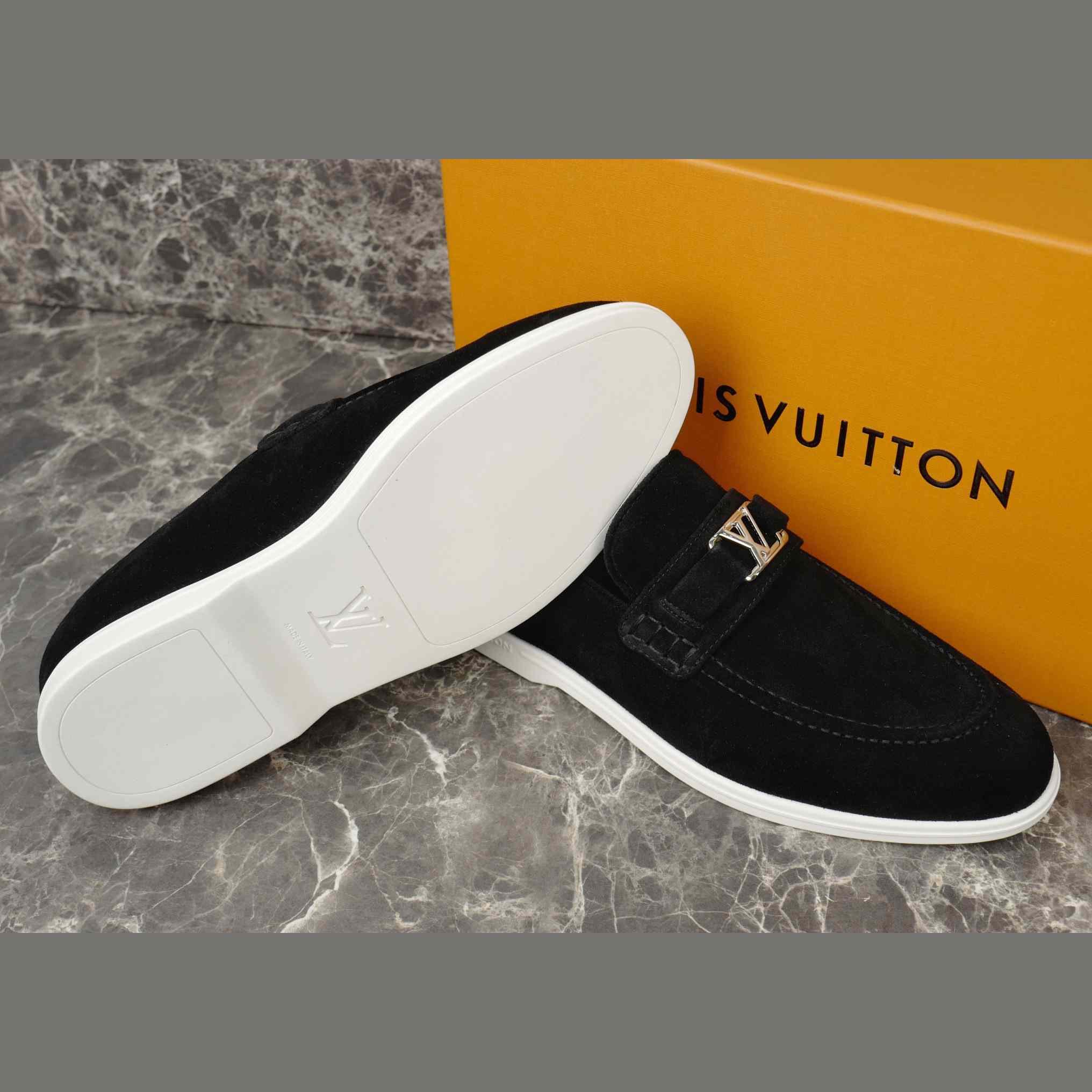 Louis Vuitton Estate Loafers - DopestKickz