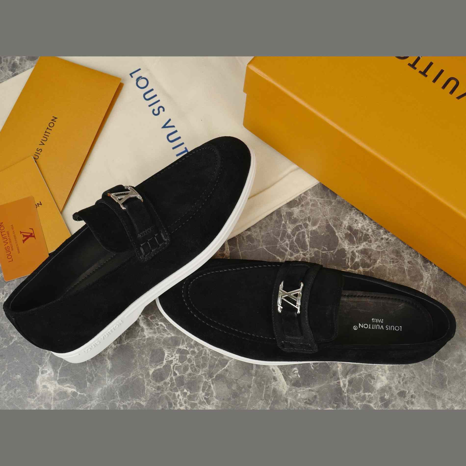 Louis Vuitton Estate Loafers - DopestKickz