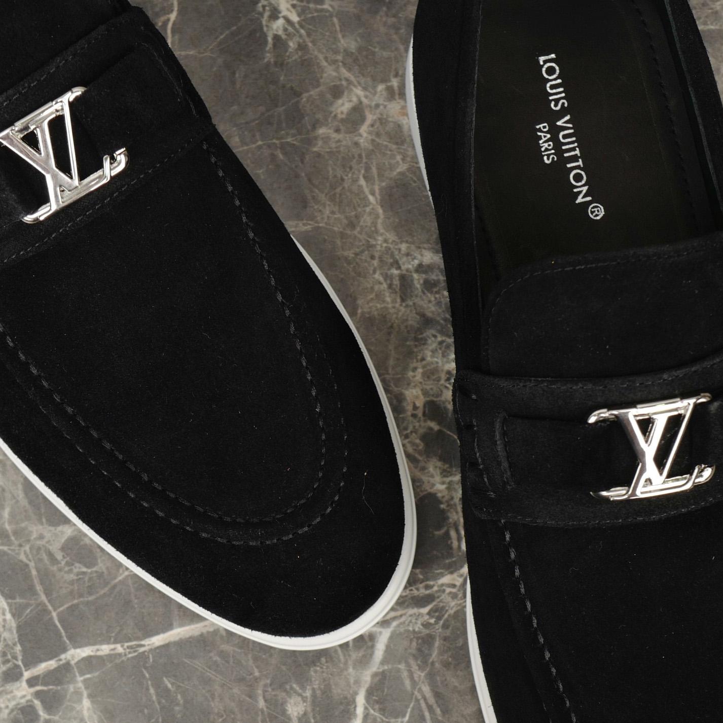 Louis Vuitton Estate Loafers - DopestKickz
