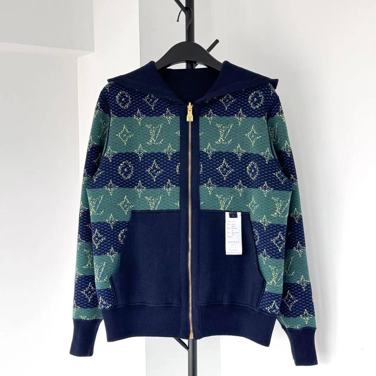 Louis Vuitton Monogram Double Face Reversible Hoodie    1AIJZ5 - DopestKickz