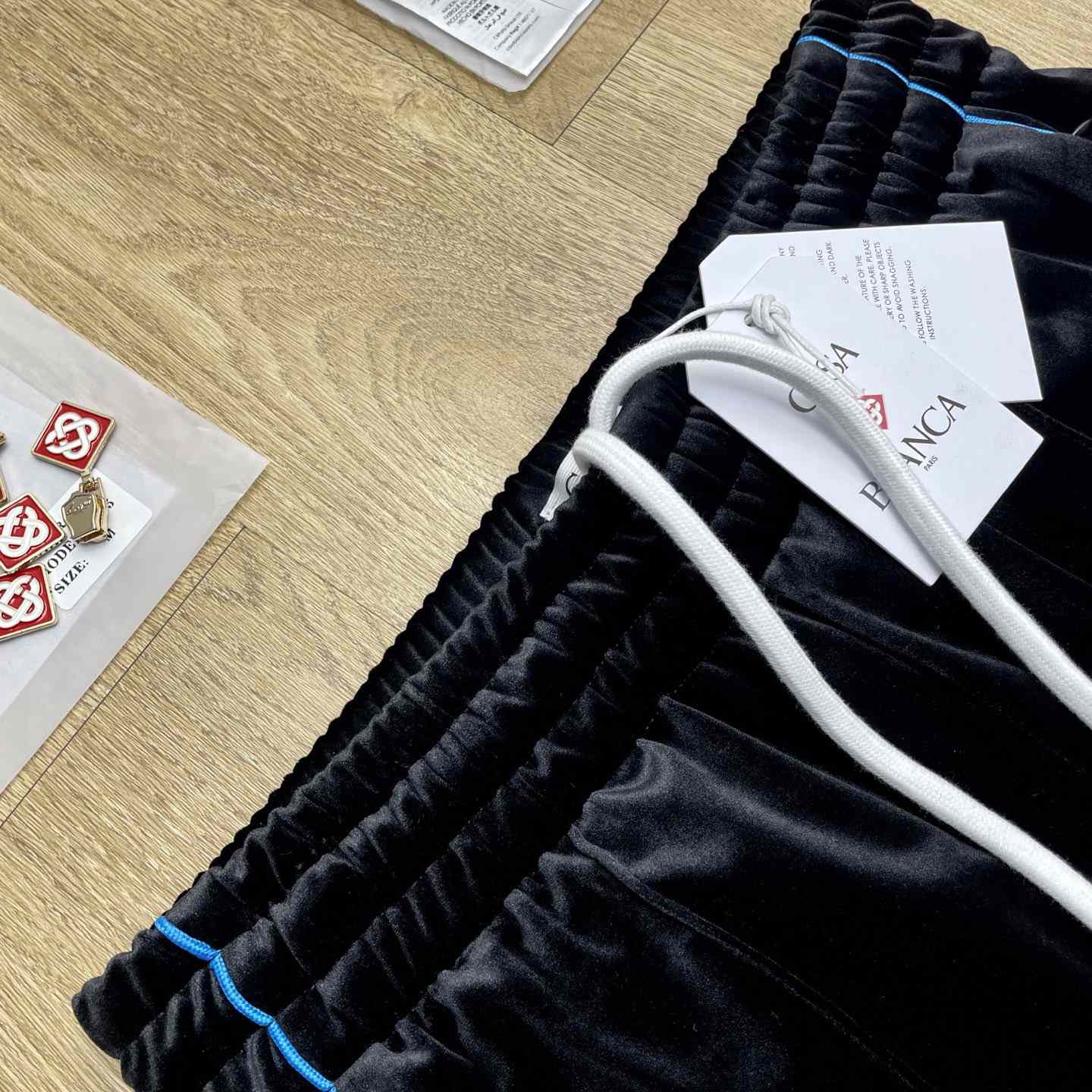 Casablanca Side-stripe Velour Track Pants   c1075 - DopestKickz