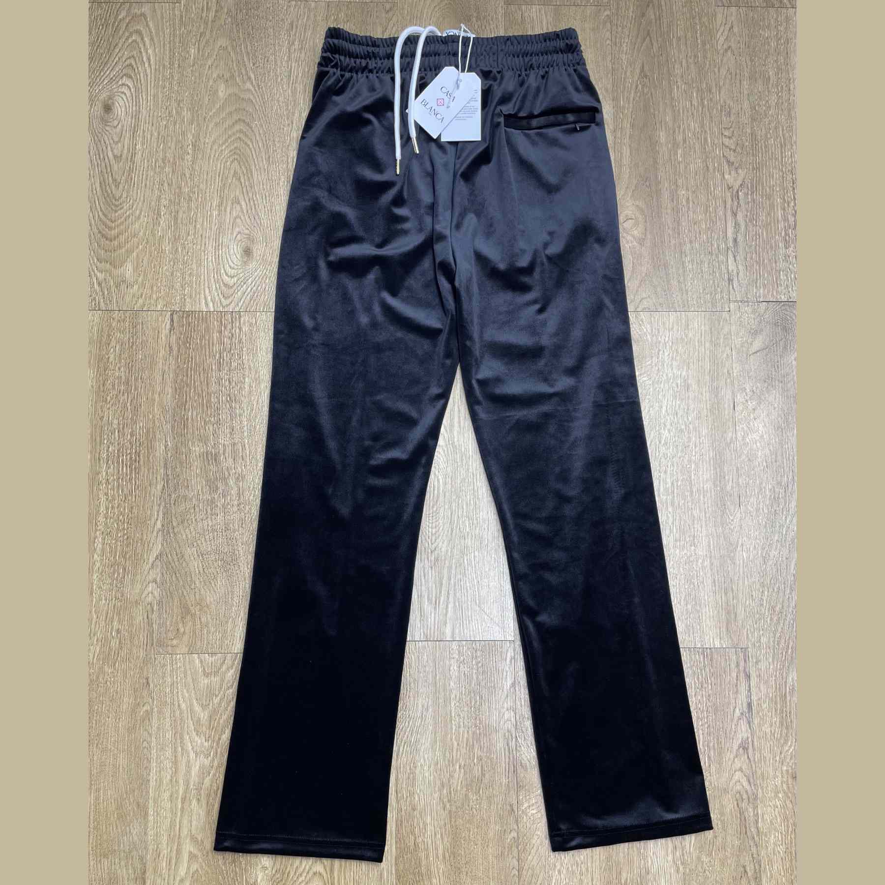 Casablanca Side-stripe Velour Track Pants   c1075 - DopestKickz