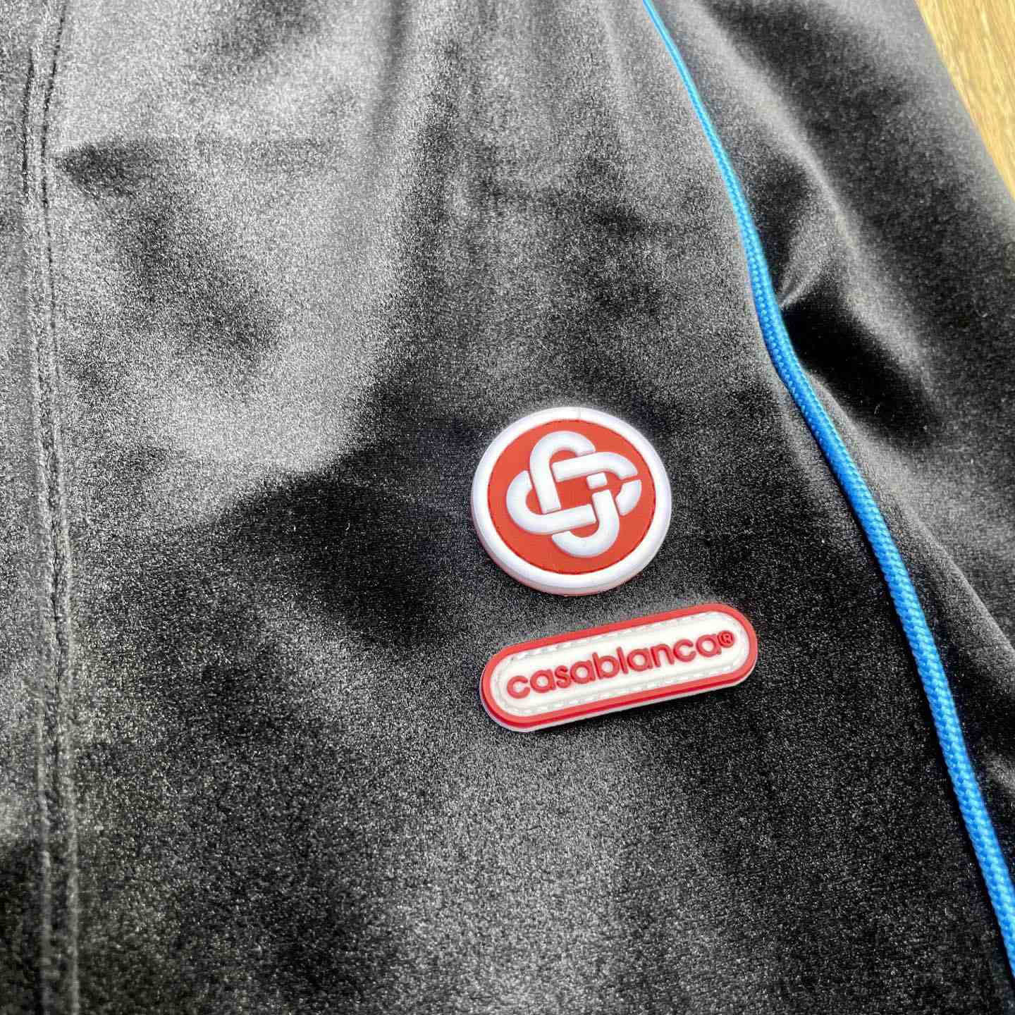 Casablanca Side-stripe Velour Track Pants   c1075 - DopestKickz