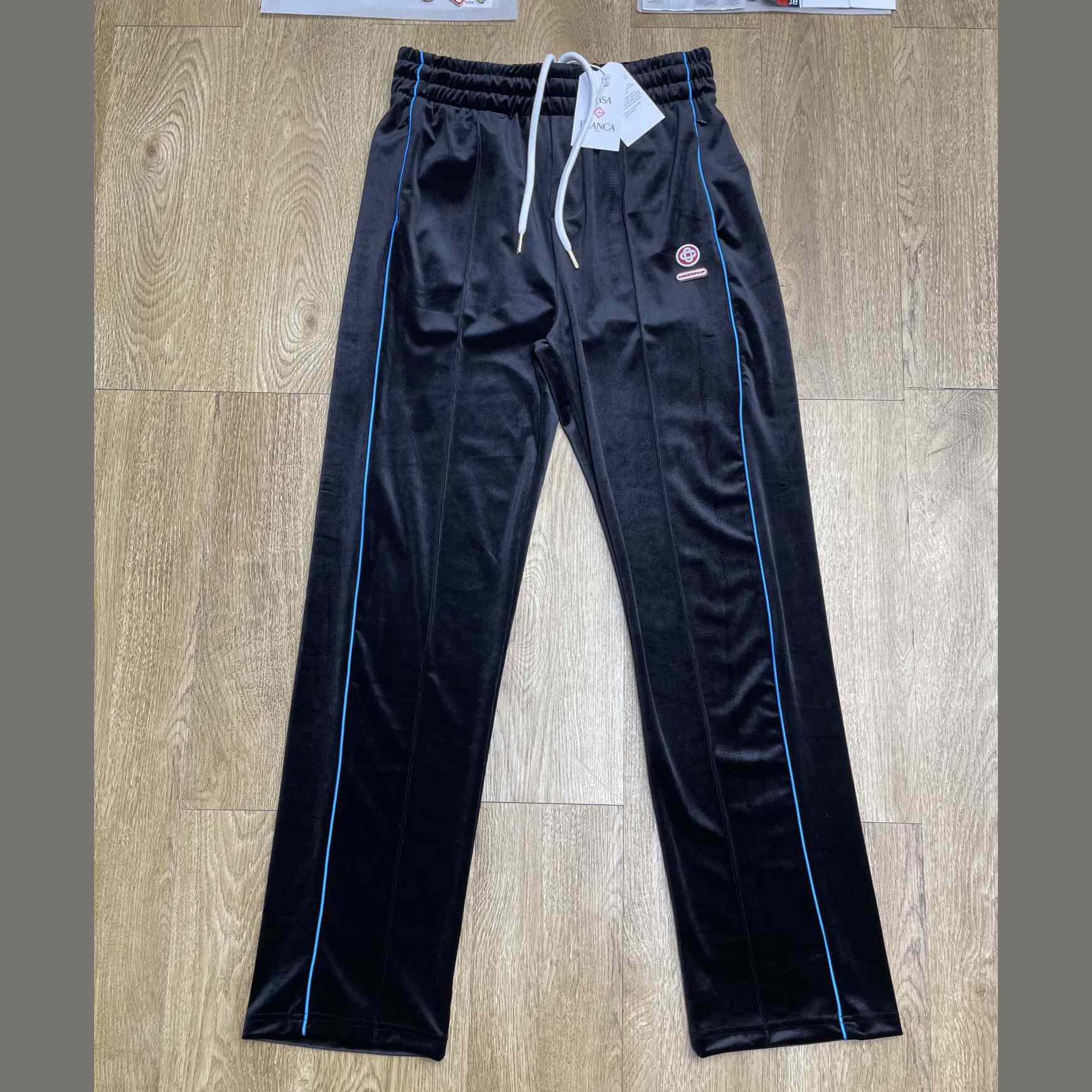 Casablanca Side-stripe Velour Track Pants   c1075 - DopestKickz