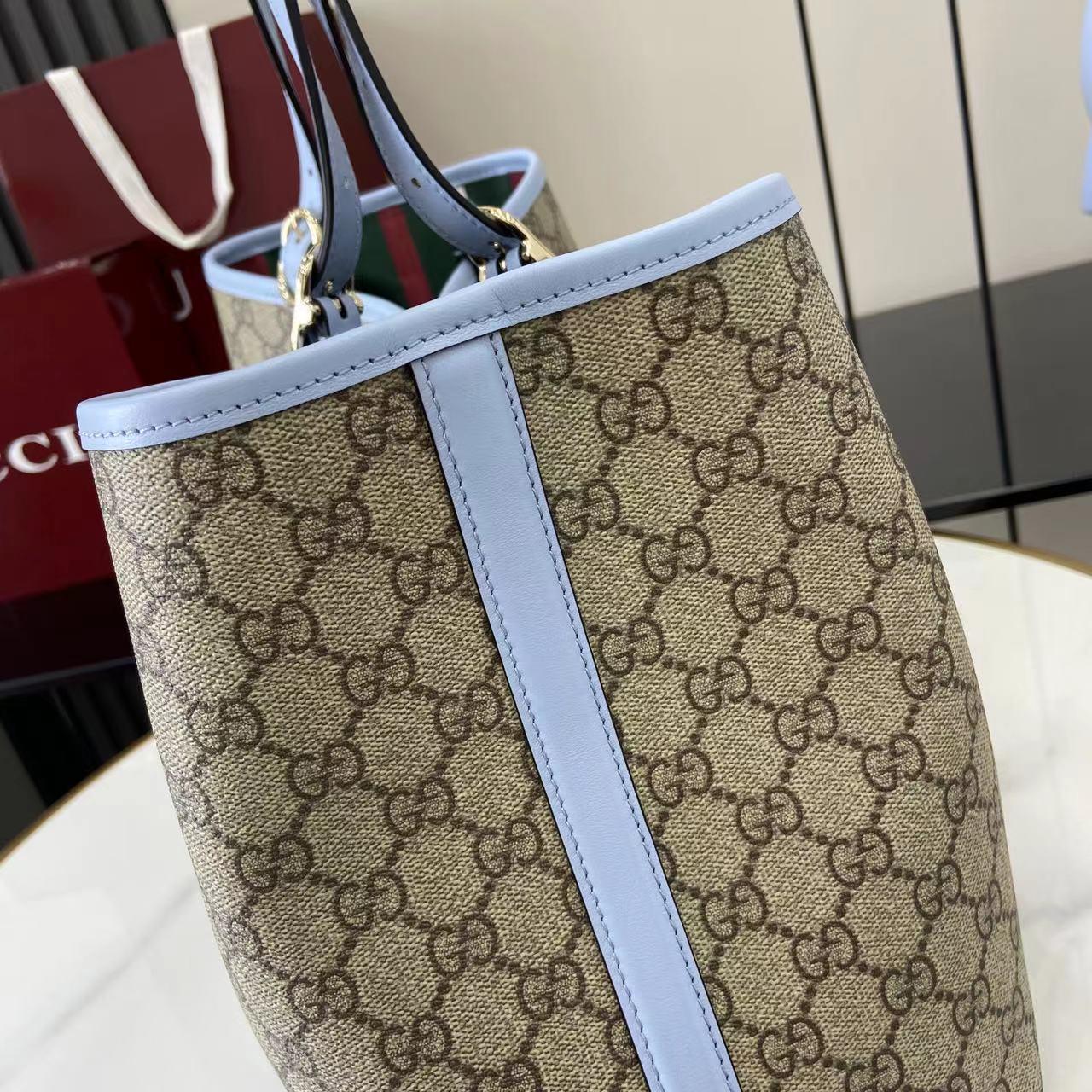 Gucci GG Emblem Large Tote Bag - DopestKickz
