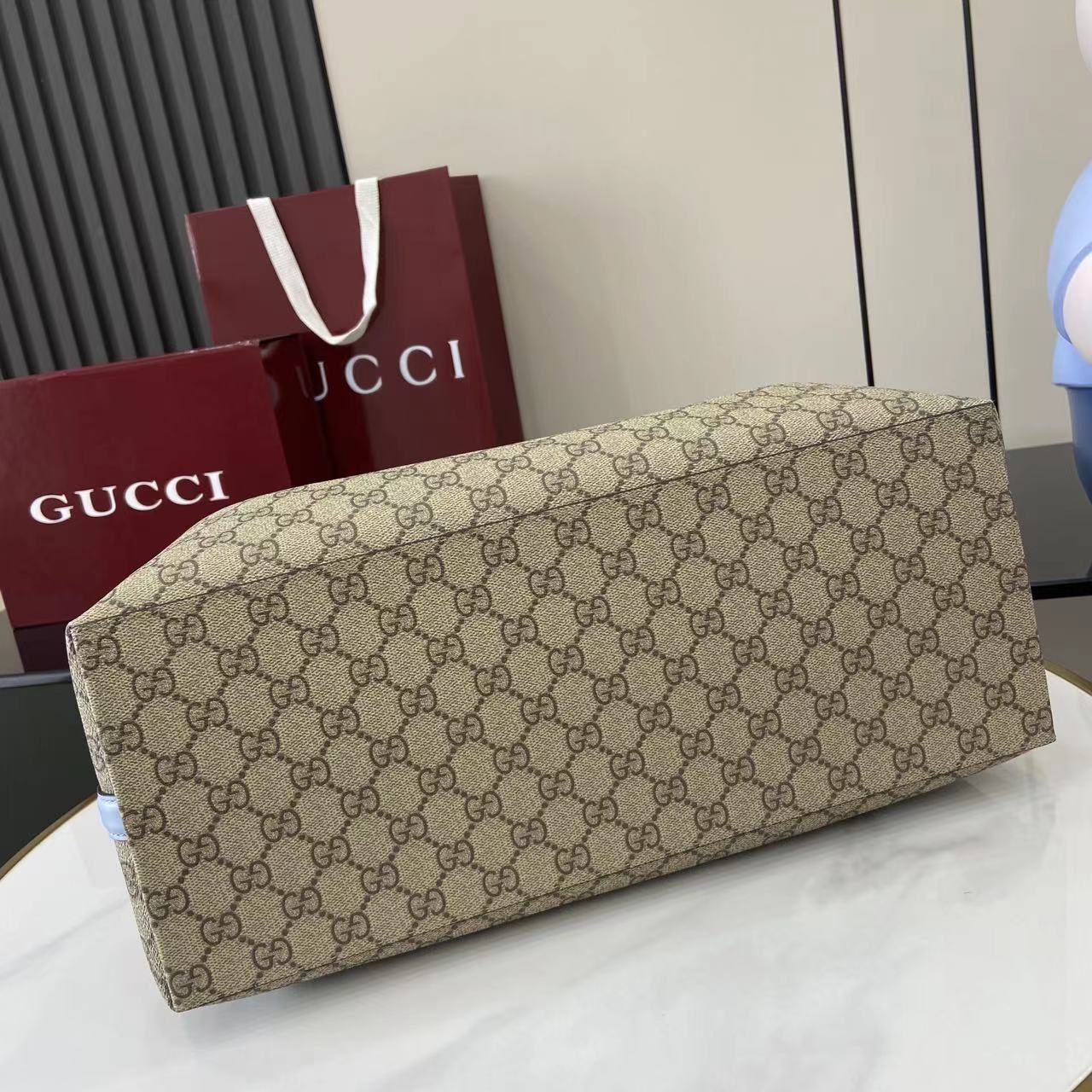 Gucci GG Emblem Large Tote Bag - DopestKickz