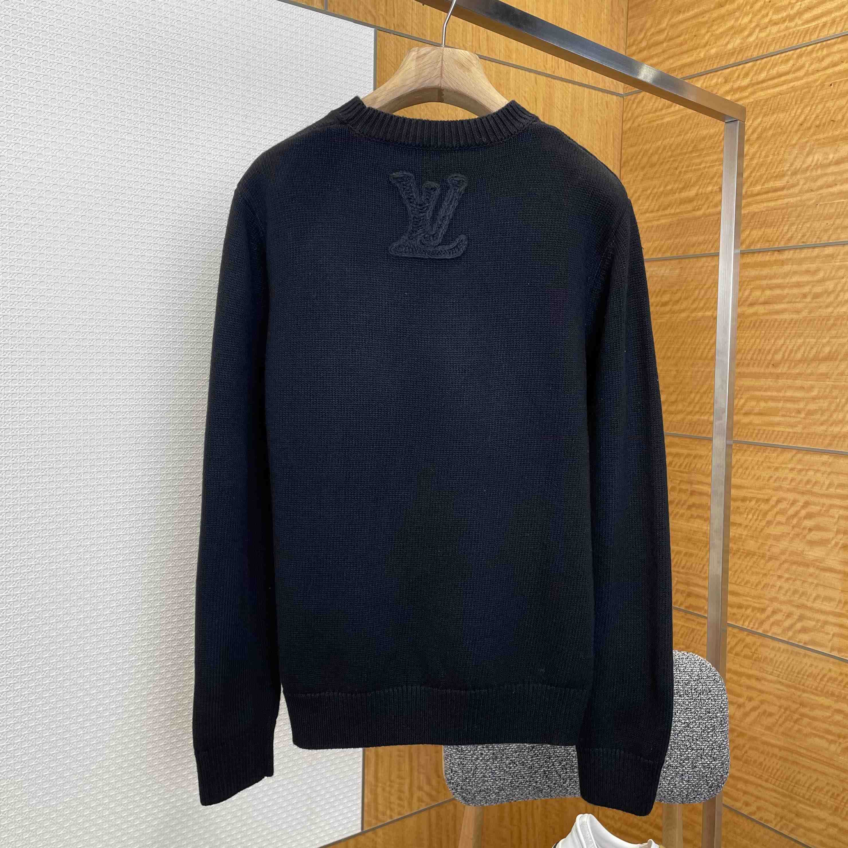 Louis Vuitton Embellished Knitted Crewneck   1AJBWX - DopestKickz