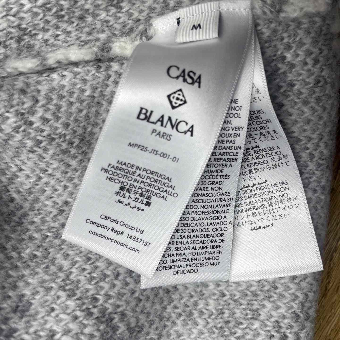 Casablanca Logo-pattern Zip-fastening Cardigan   D0115 - DopestKickz