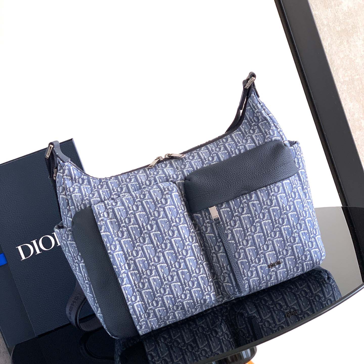 Dior Medium Rider Soft Hobo Bag   - DopestKickz
