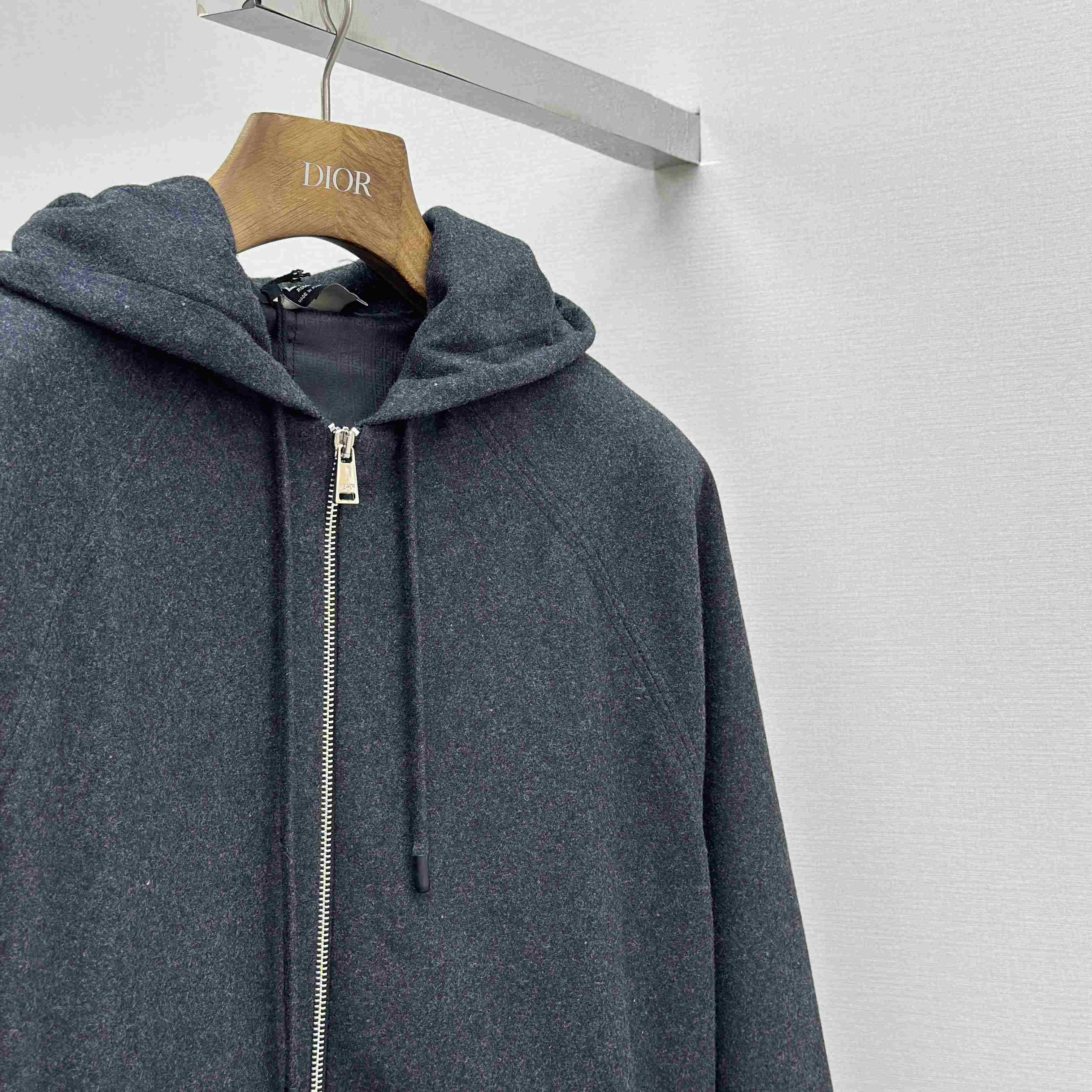 Fendi Dark Grey Cashmere Sweatshirt - DopestKickz