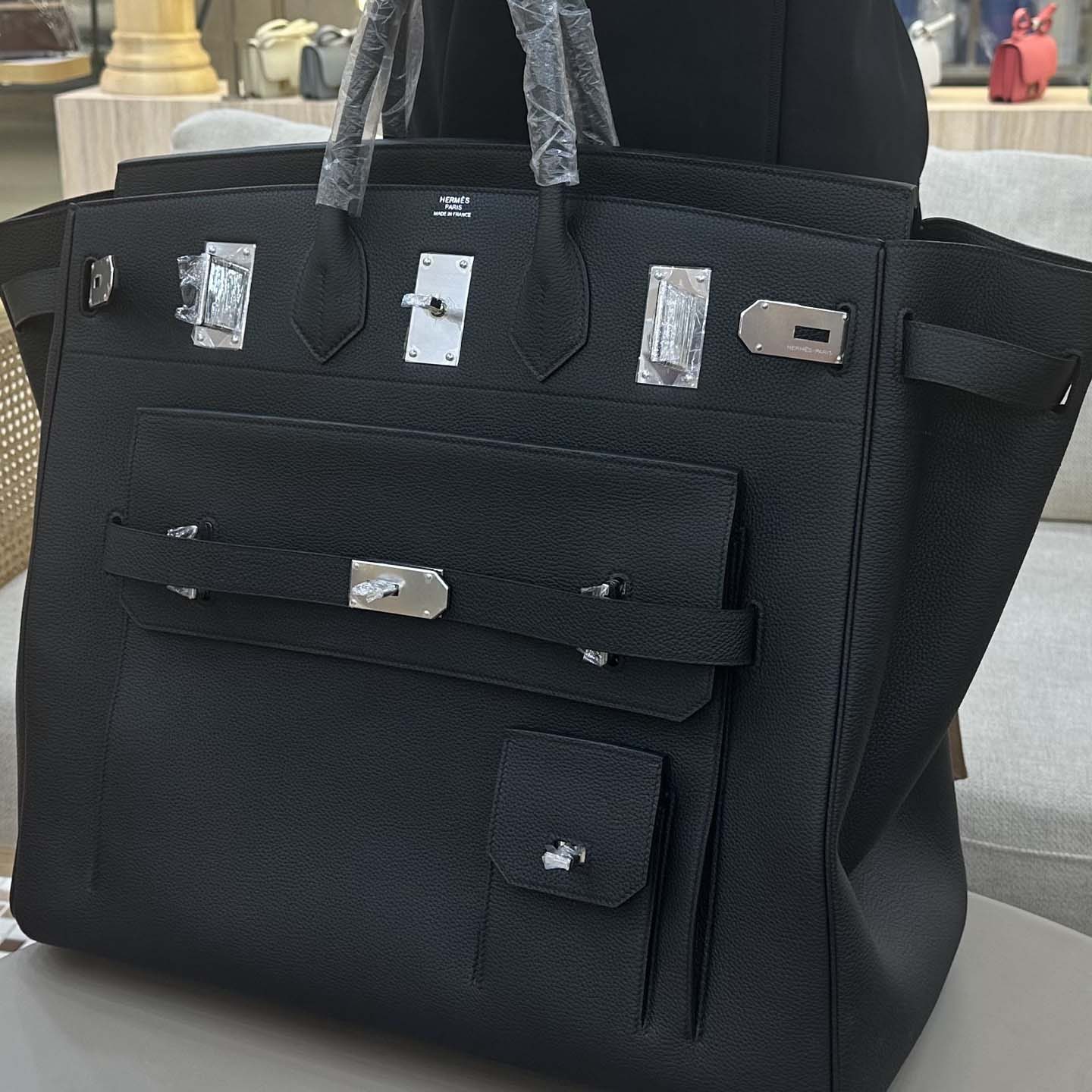 Hermes Togo HAC Multipockets Birkin 50 - DopestKickz