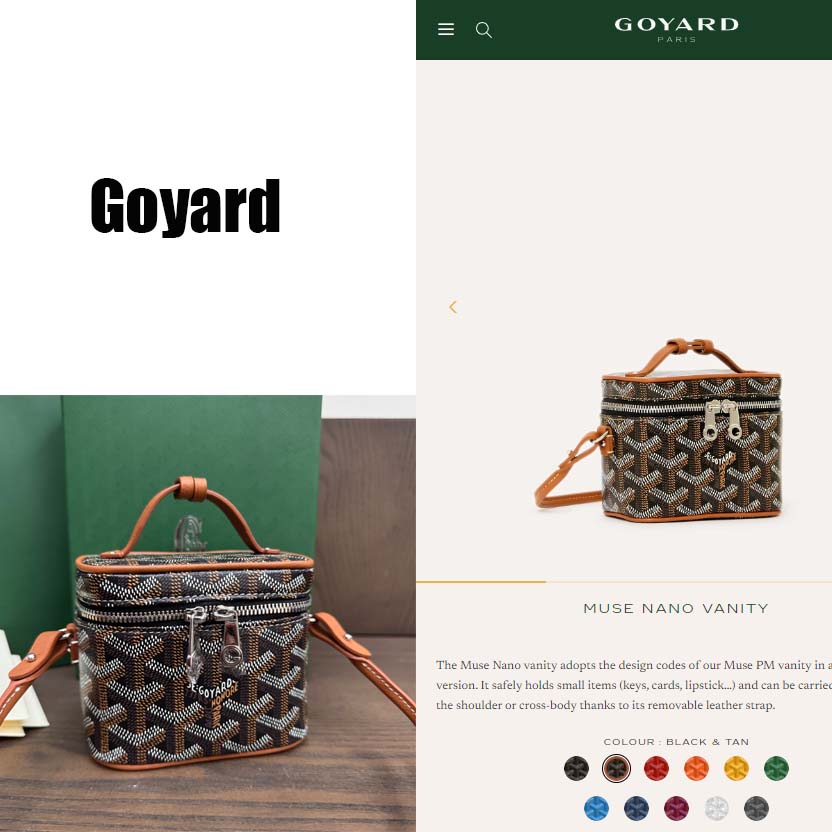 Goyard Muse Nano Vanity - DopestKickz