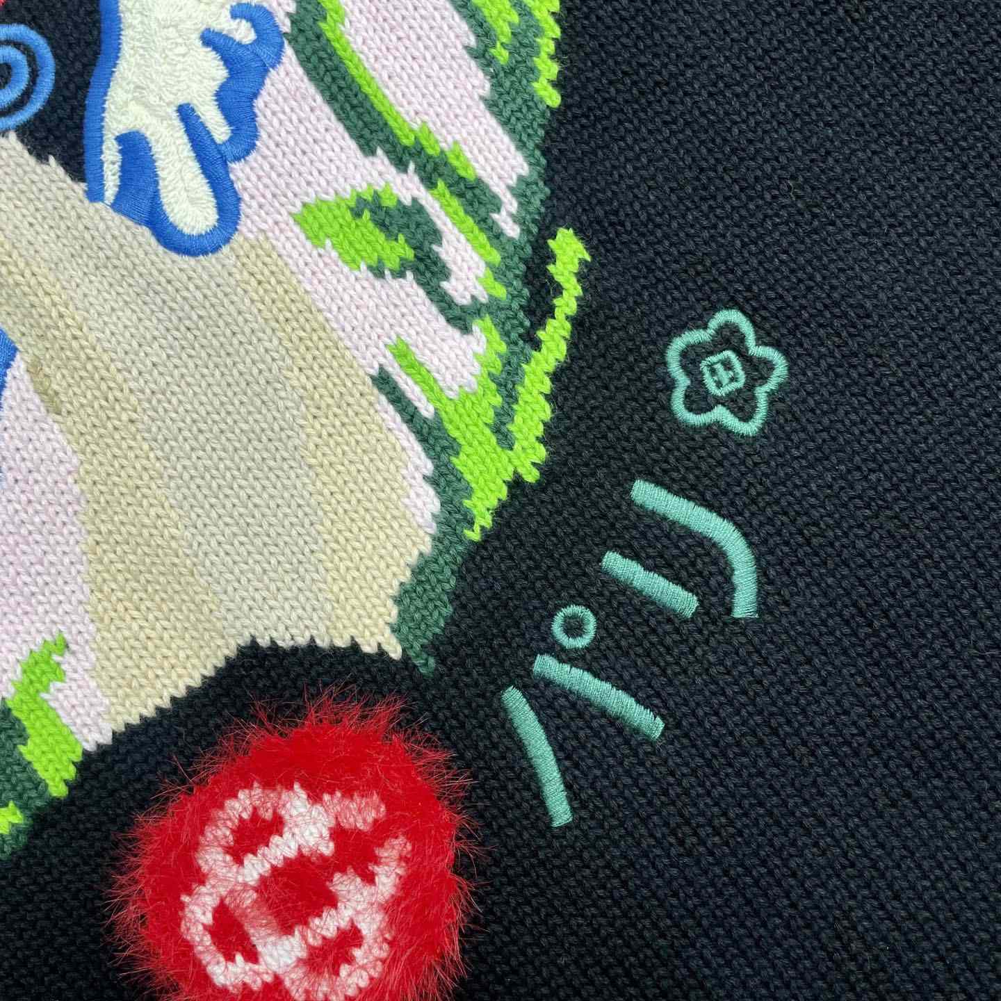 Casablanca Cotton Embroidered Mushroom Jumper  D0113 - DopestKickz