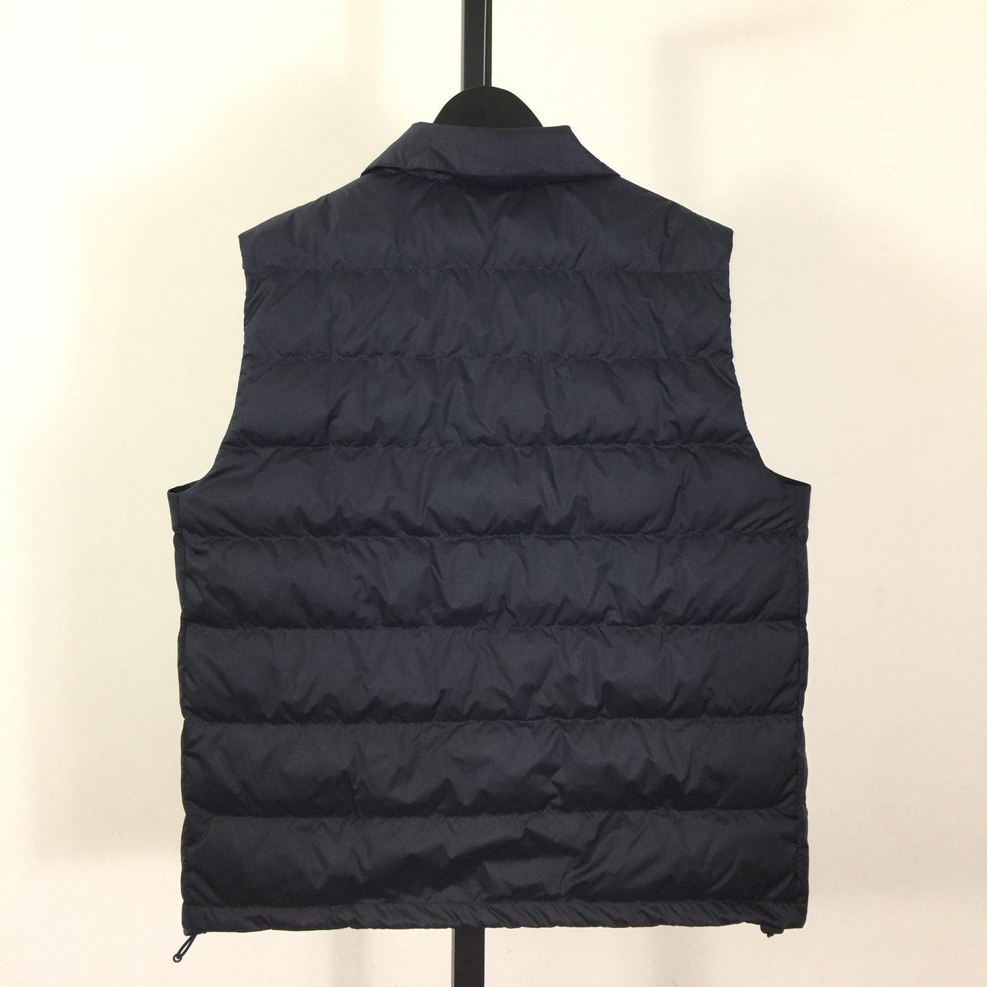 Miu Miu Technical Pongé Down Vest - DopestKickz