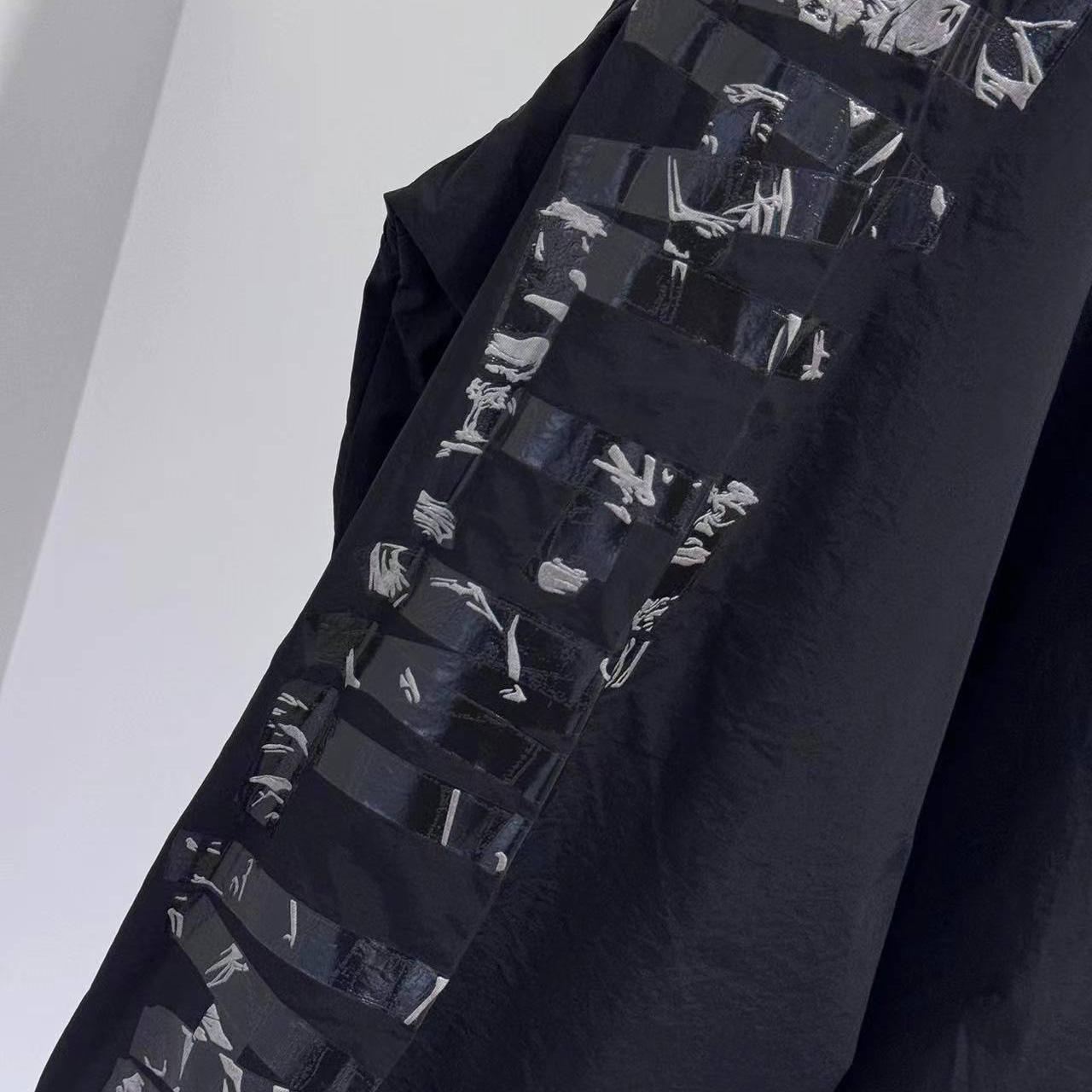 Balenciaga Tracksuit Jacket Medium Fit In Black  - DopestKickz