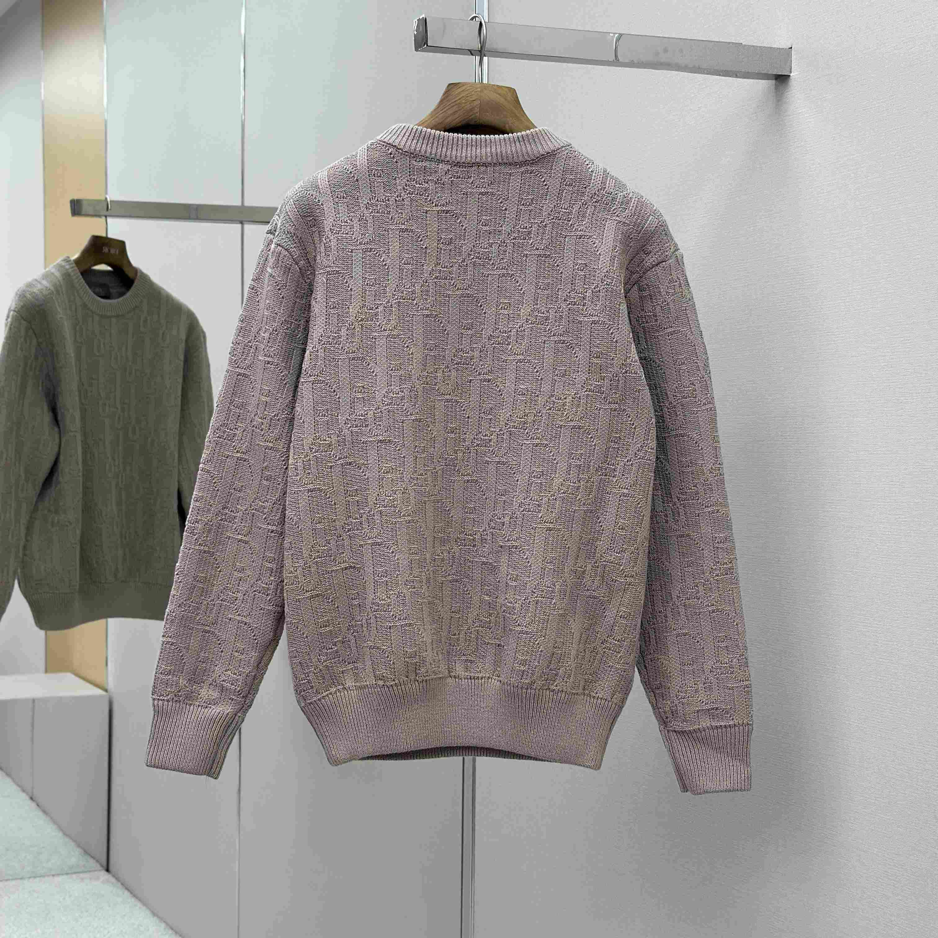 Dior Oblique Cotton Blend Sweater - DopestKickz