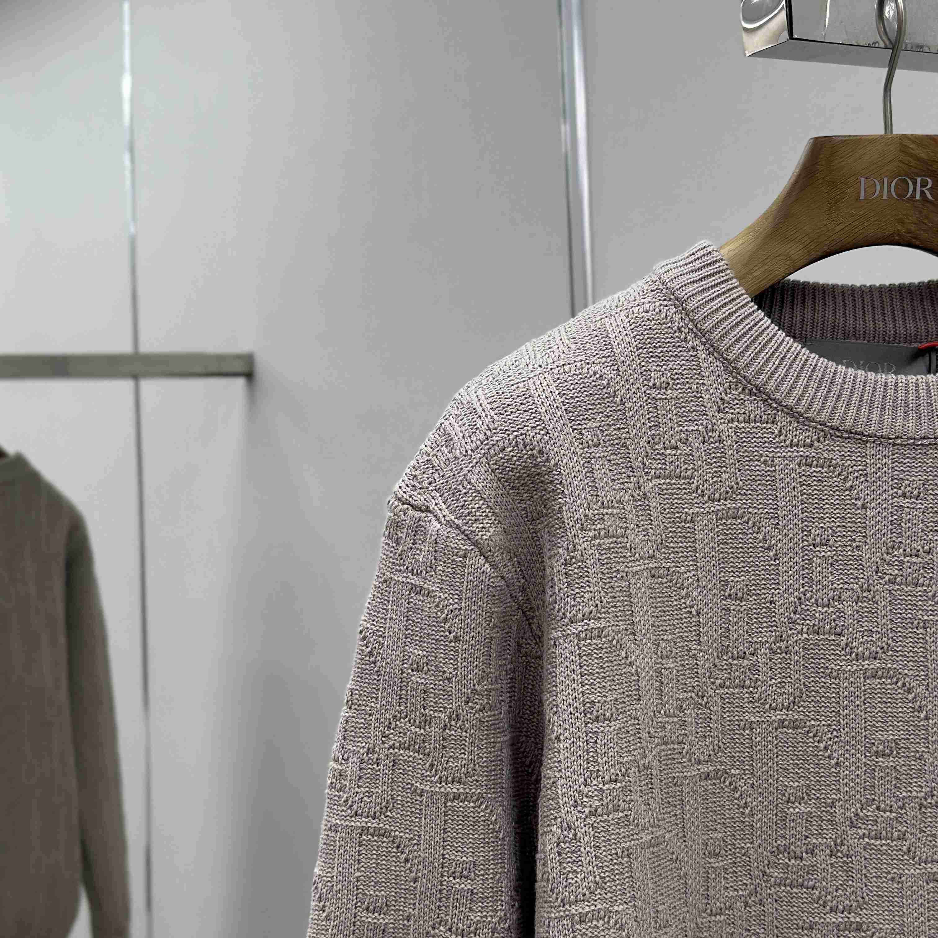 Dior Oblique Cotton Blend Sweater - DopestKickz