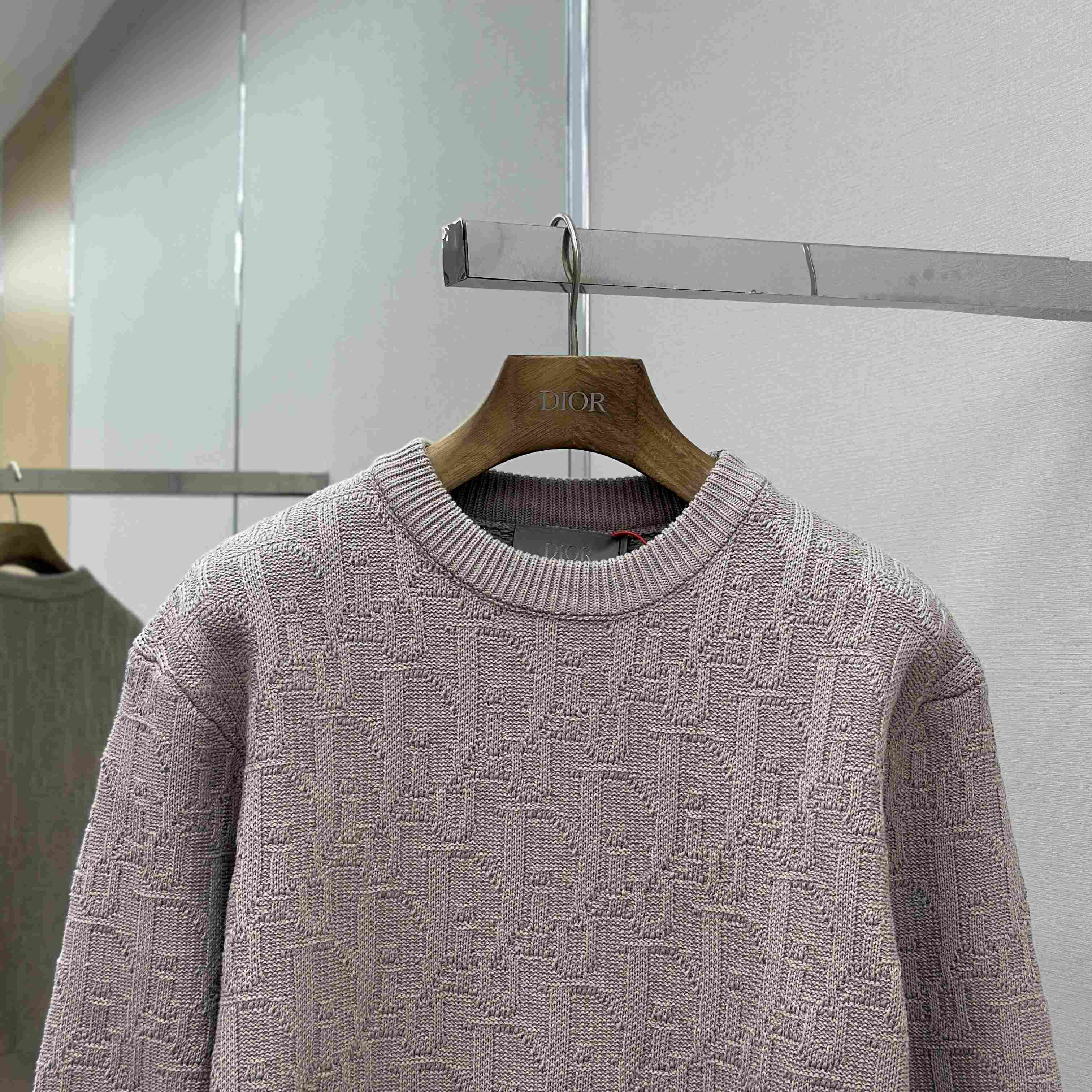 Dior Oblique Cotton Blend Sweater - DopestKickz