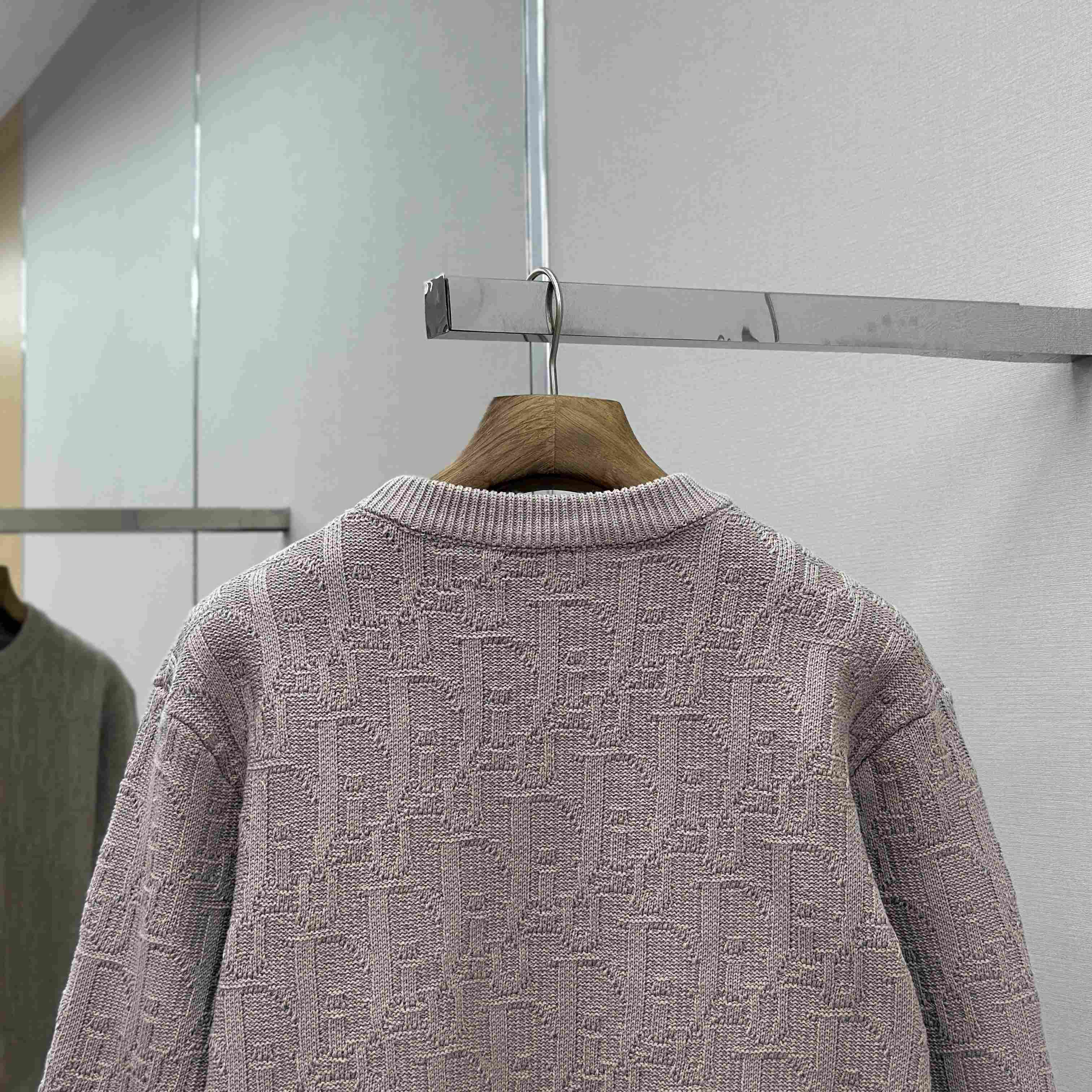 Dior Oblique Cotton Blend Sweater - DopestKickz
