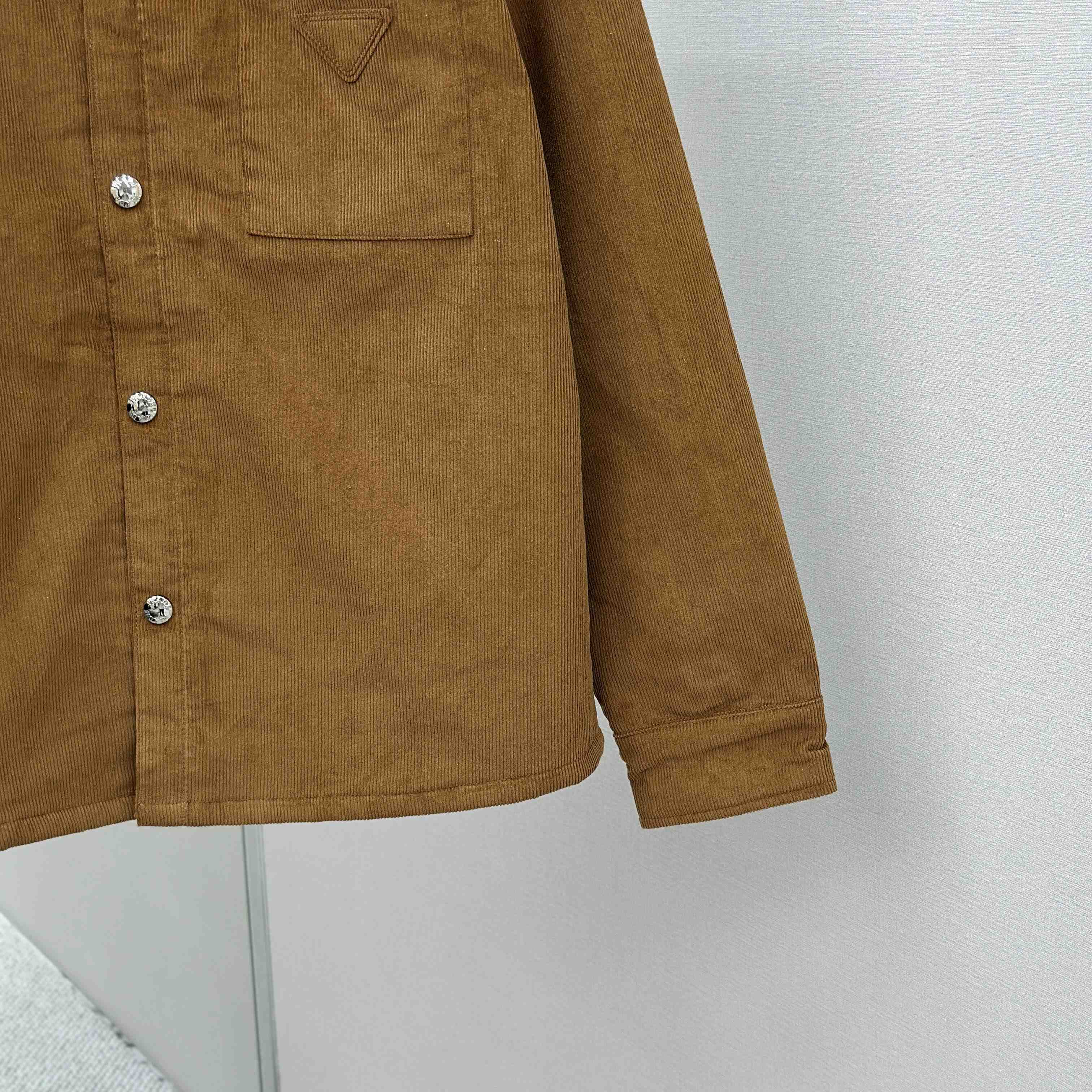 Prada Corduroy Shirt - DopestKickz