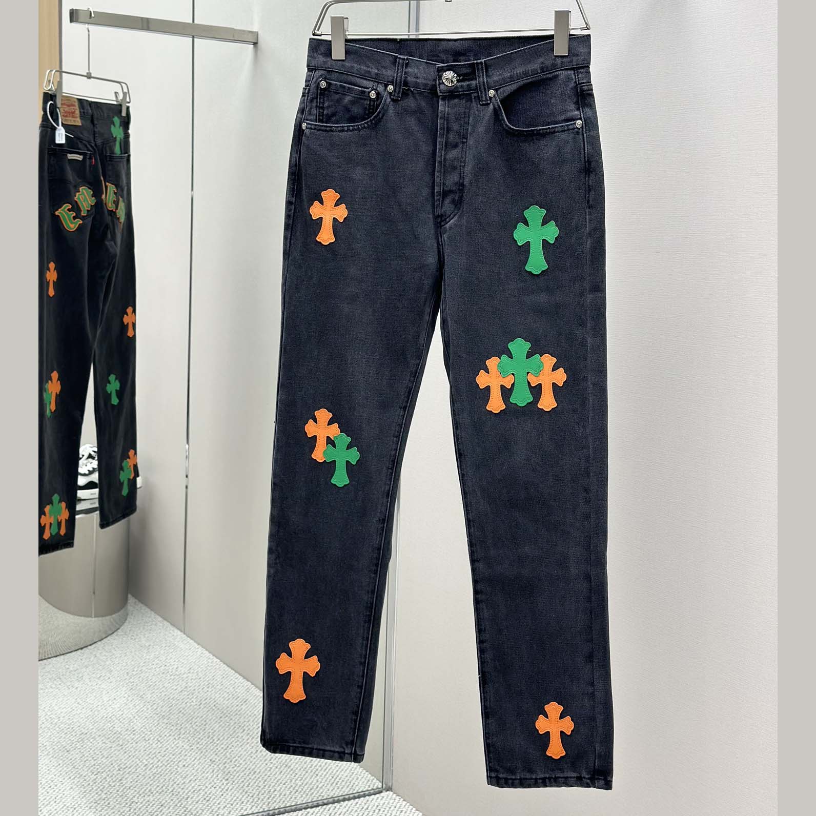 Chrome Hearts Jeans - DopestKickz
