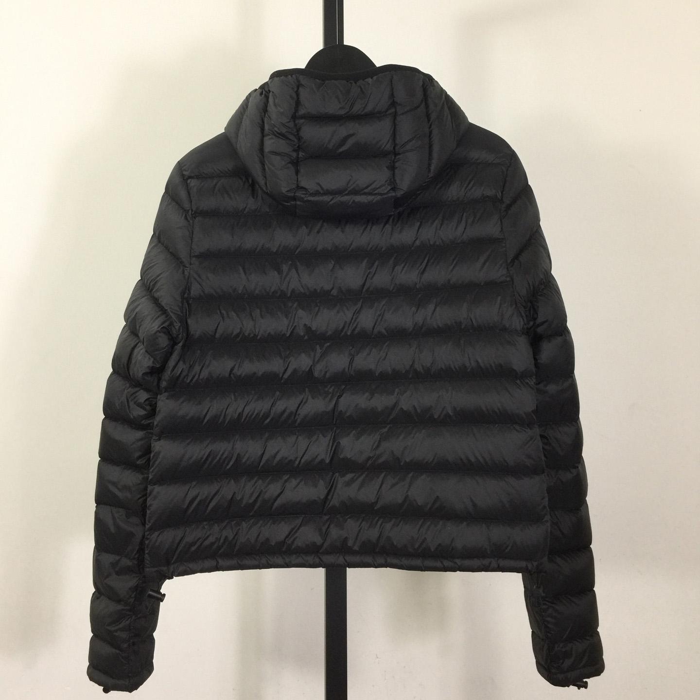 Miu Miu Black Down Hoodie Jacket - DopestKickz