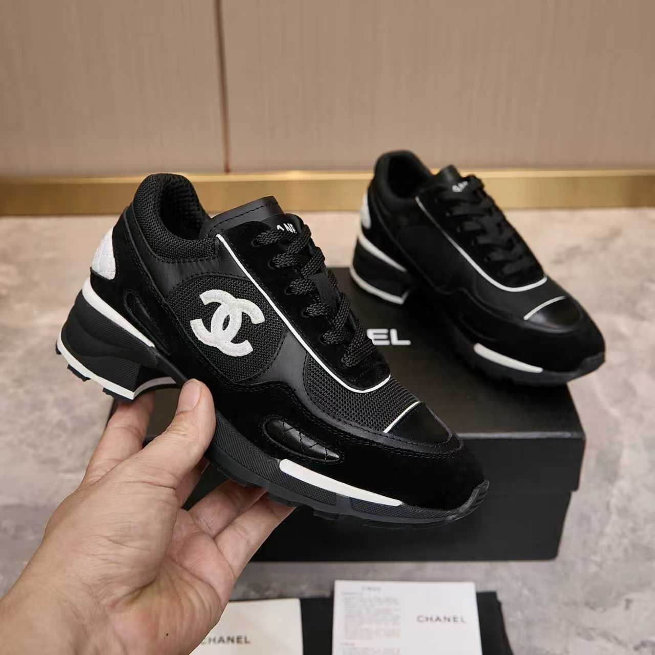 Chanel Sneakers - DopestKickz
