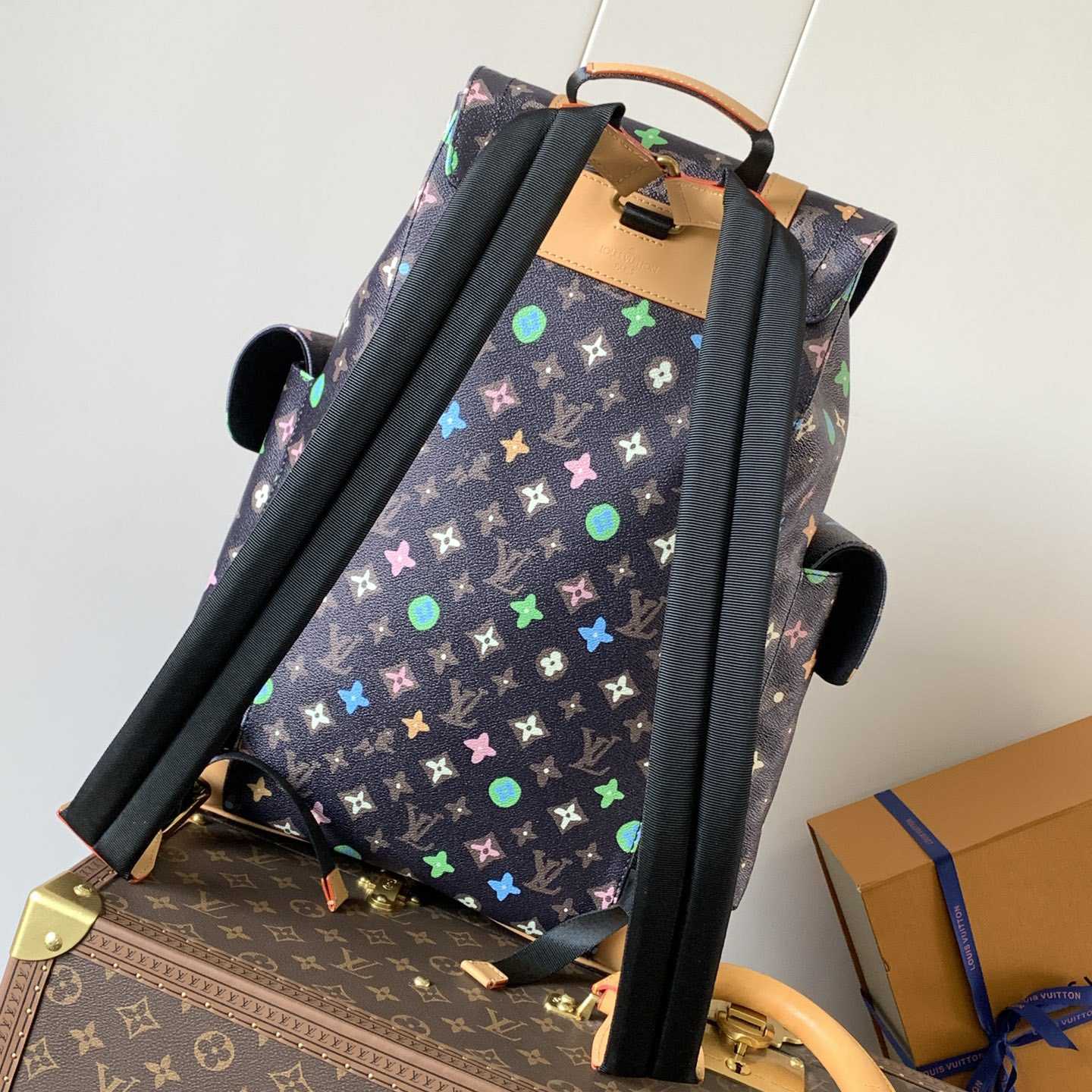  Louis Vuitton x Takashi Murakami Christopher Backpack   M25240 - DopestKickz