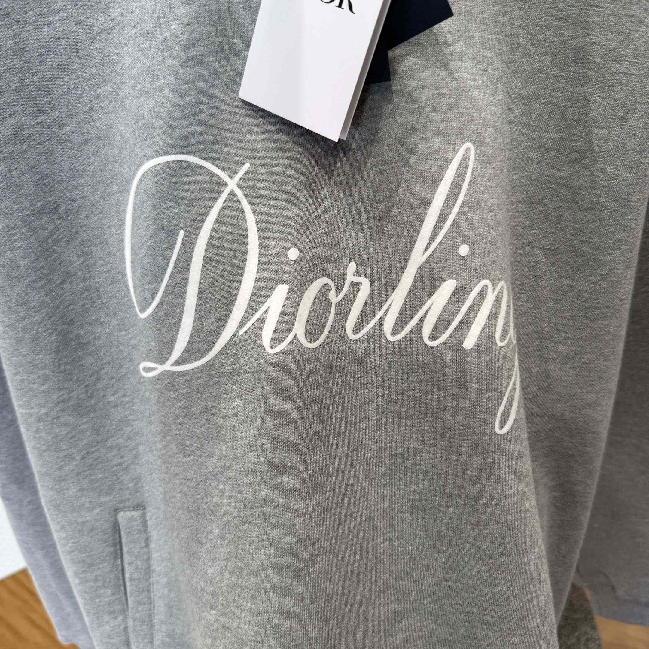 Dior Diorling Sweatshirt with Zipped Collar - DopestKickz