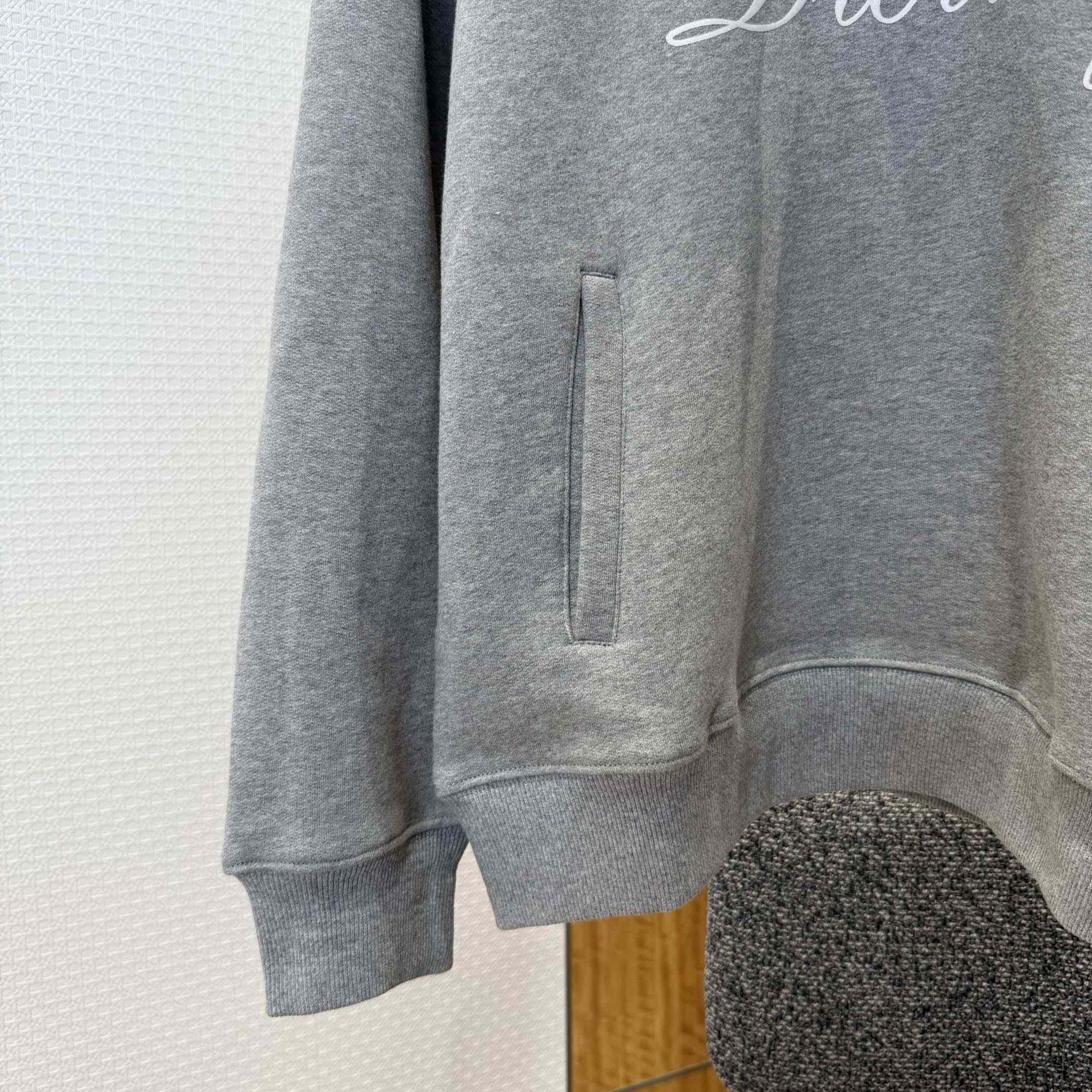 Dior Diorling Sweatshirt with Zipped Collar - DopestKickz