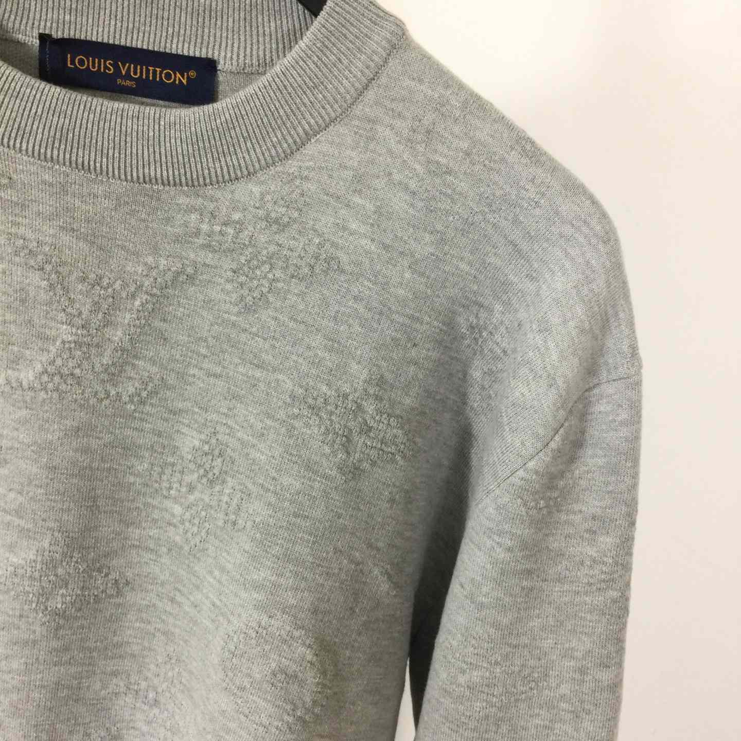 Louis Vuitton Monogram Embossed Pullover   1AIWG4 - DopestKickz