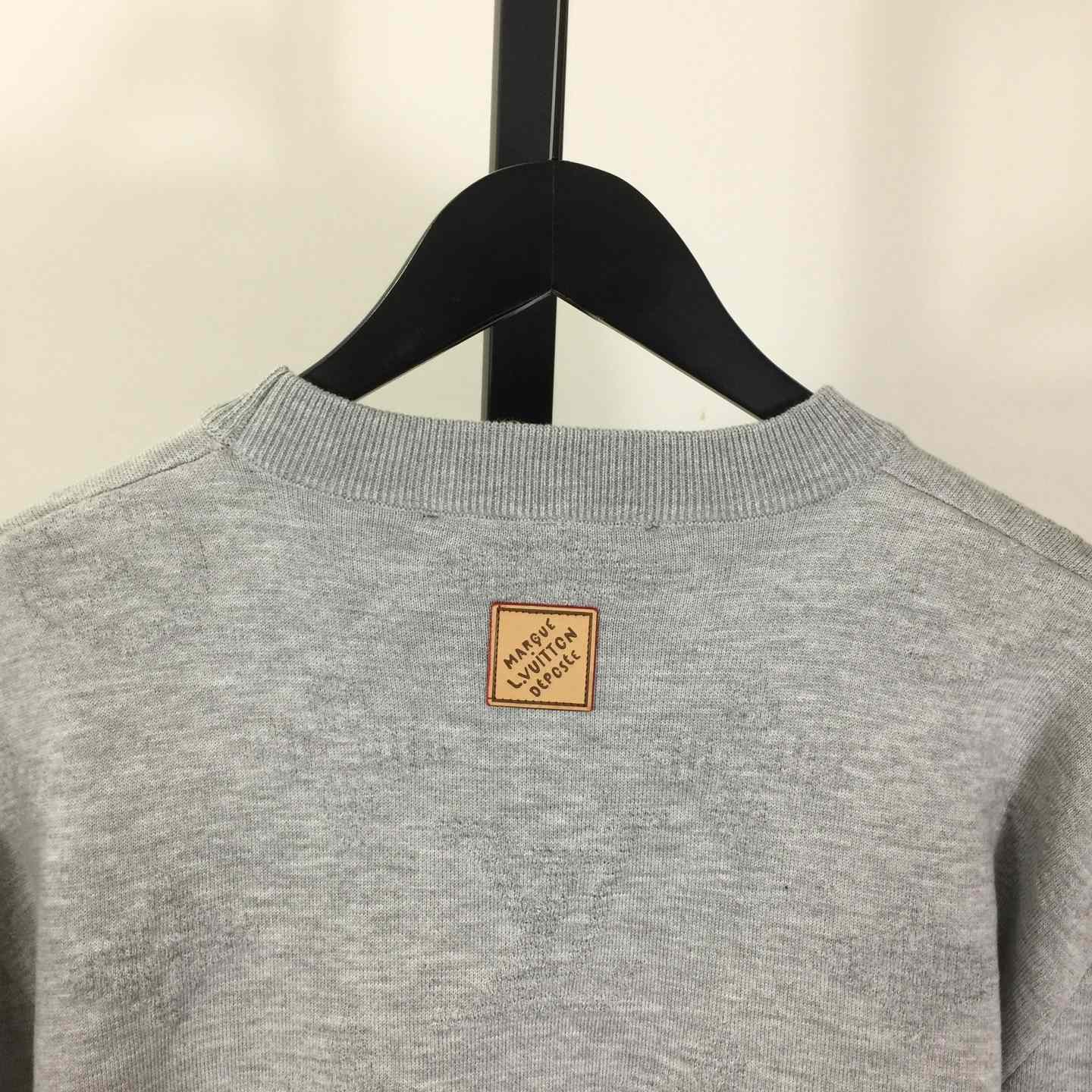 Louis Vuitton Monogram Embossed Pullover   1AIWG4 - DopestKickz