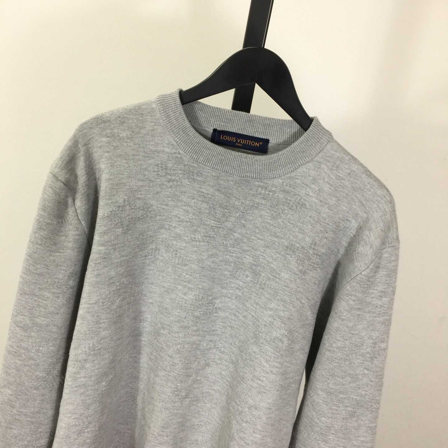 Louis Vuitton Monogram Embossed Pullover   1AIWG4 - DopestKickz