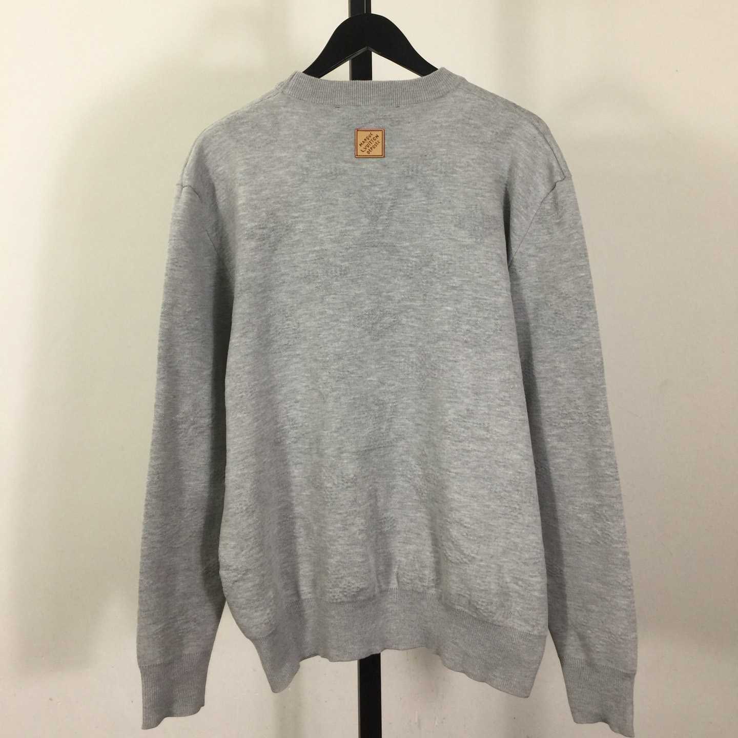 Louis Vuitton Monogram Embossed Pullover   1AIWG4 - DopestKickz