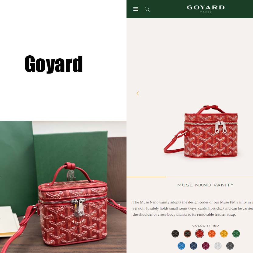 Goyard Muse Nano Vanity - DopestKickz
