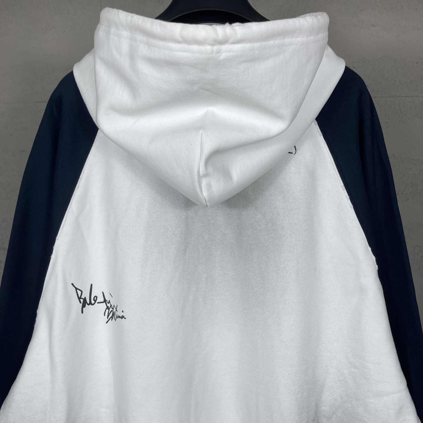 Balenciaga Banana Raglan Oversized Zip-Up Hoodie  - DopestKickz