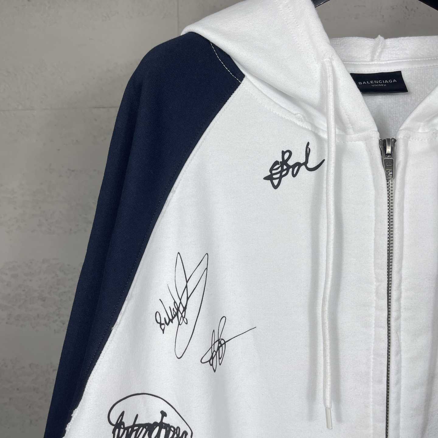 Balenciaga Banana Raglan Oversized Zip-Up Hoodie  - DopestKickz