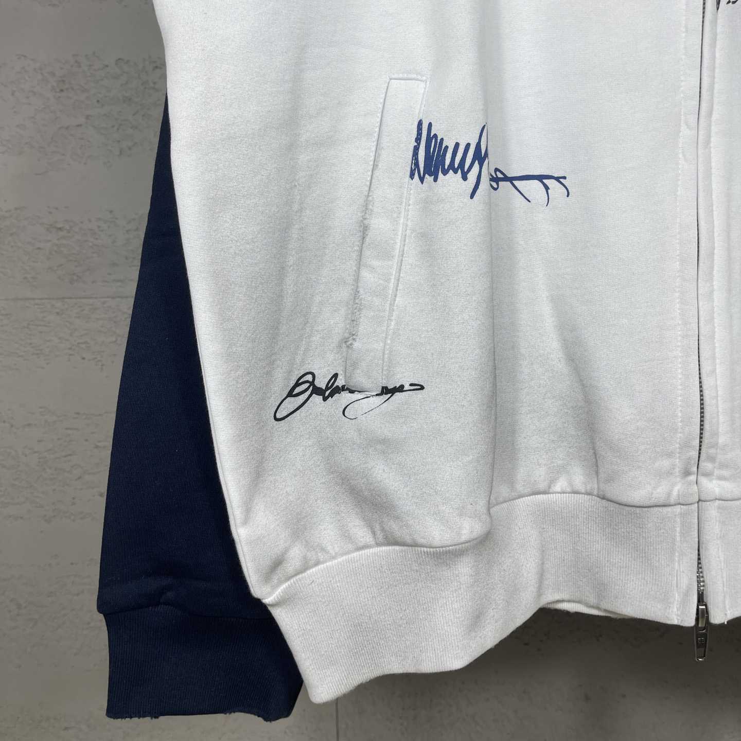 Balenciaga Banana Raglan Oversized Zip-Up Hoodie  - DopestKickz