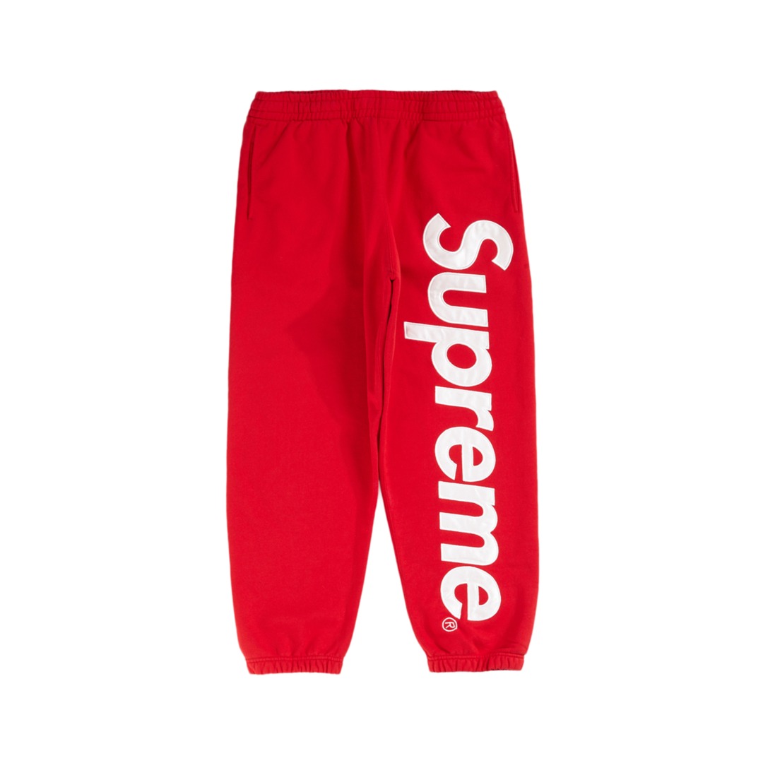 Supreme Satin Appliqué Sweatpant - DopestKickz